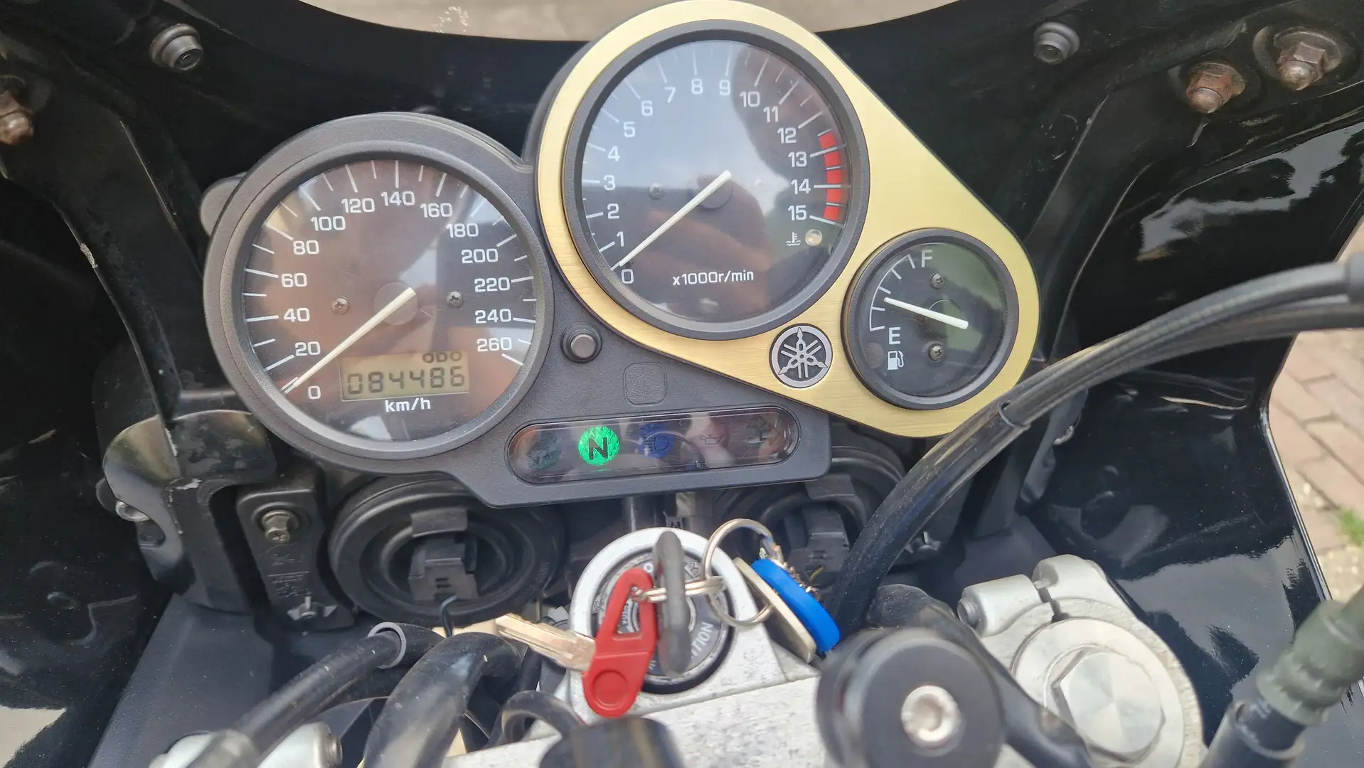 Yamaha FZR 600 Fazer 600 RJ02 Zwart - 2