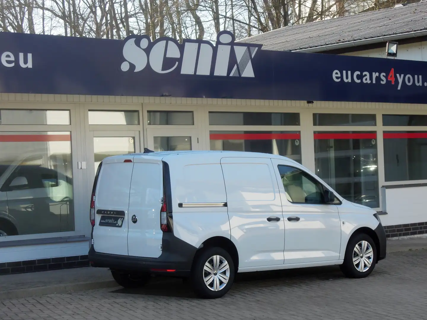 Volkswagen Caddy Cargo KR 2.0 TDi AC All-Season App Gummiboden HFT Blanc - 1