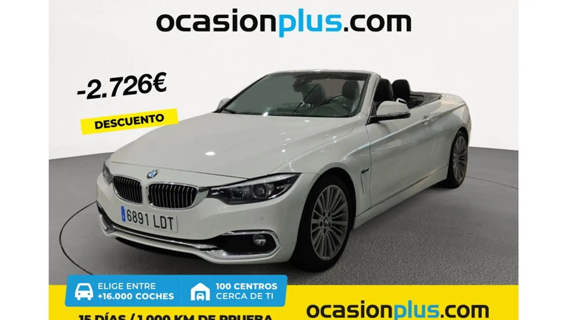 BMW 420 420iA Cabrio Blanco - 1