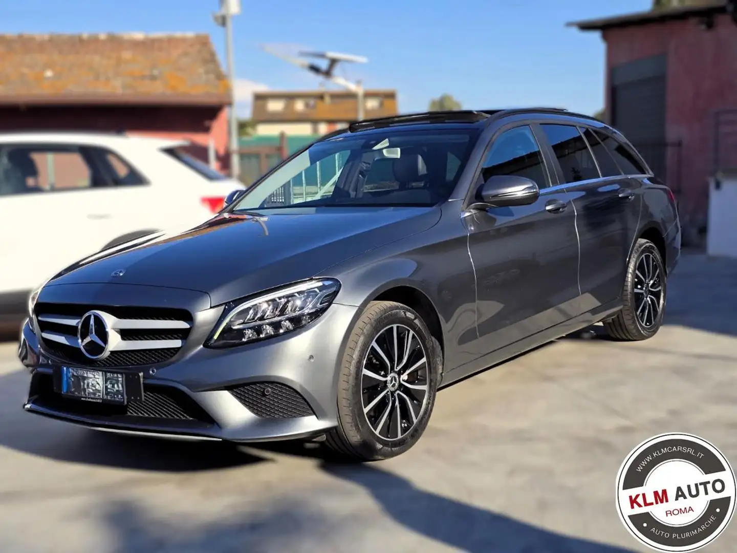 Mercedes-Benz C 180 S.W. Premium * TETTO PANO * NO VINCOLO FIN* Grigio - 1