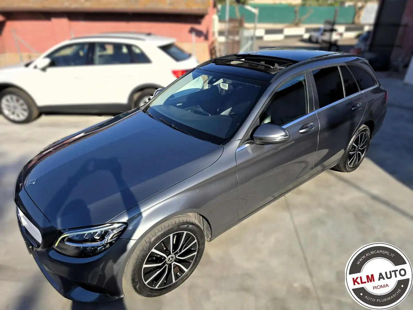 Mercedes-Benz C 180 S.W. Premium * TETTO PANO * NO VINCOLO FIN* Grigio - 2