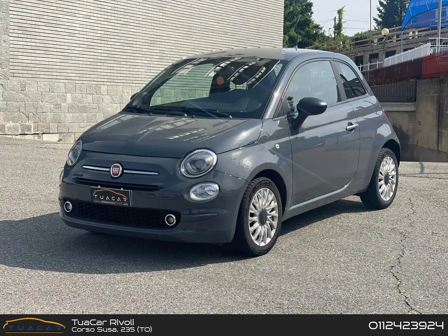 Fiat 500 1.0 hybrid Cult 70cv Grigio - 1