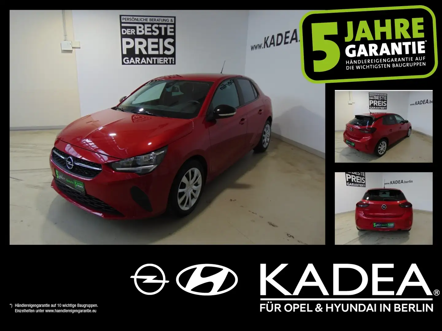 Opel Corsa F 1.2 Lenkrad+Sitzheizung,PDC,Carplay Rojo - 1