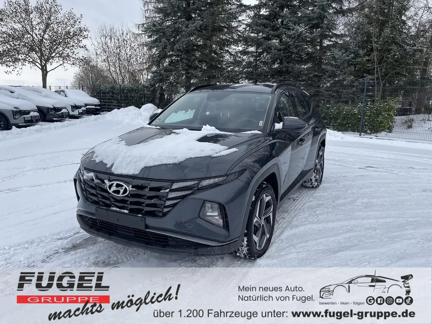 Hyundai TUCSON 1.6 T-GDI DCT PHEV 4WD Navi|RFK|SHZ Grau - 1