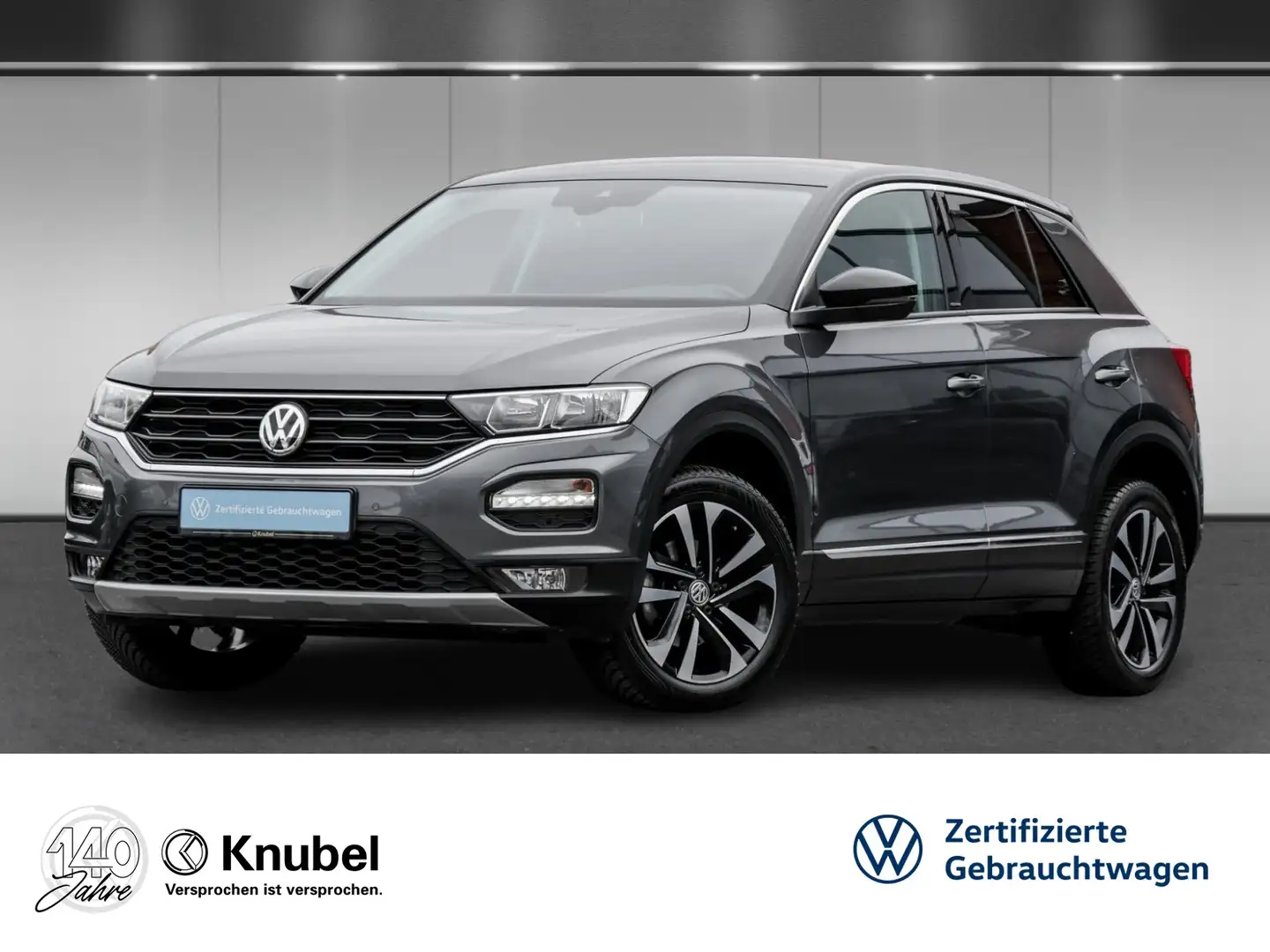 Volkswagen T-Roc IQ.DRIVE 1.0 TSI AHK ACC Navi Lane/ParkAss. Grau - 1