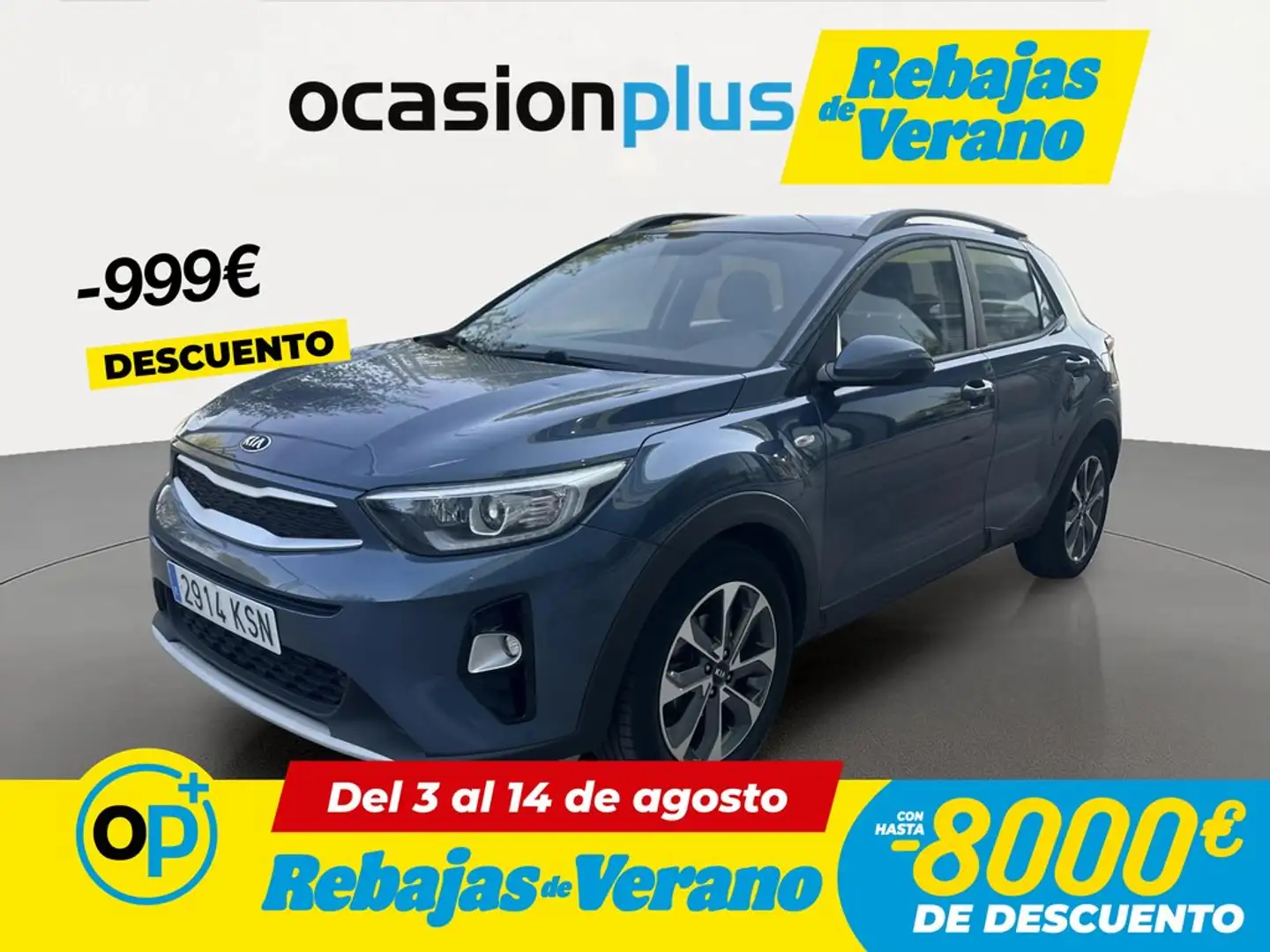 Kia Stonic 1.0 T-GDi Eco-Dynamic Concept 100 Azul - 1