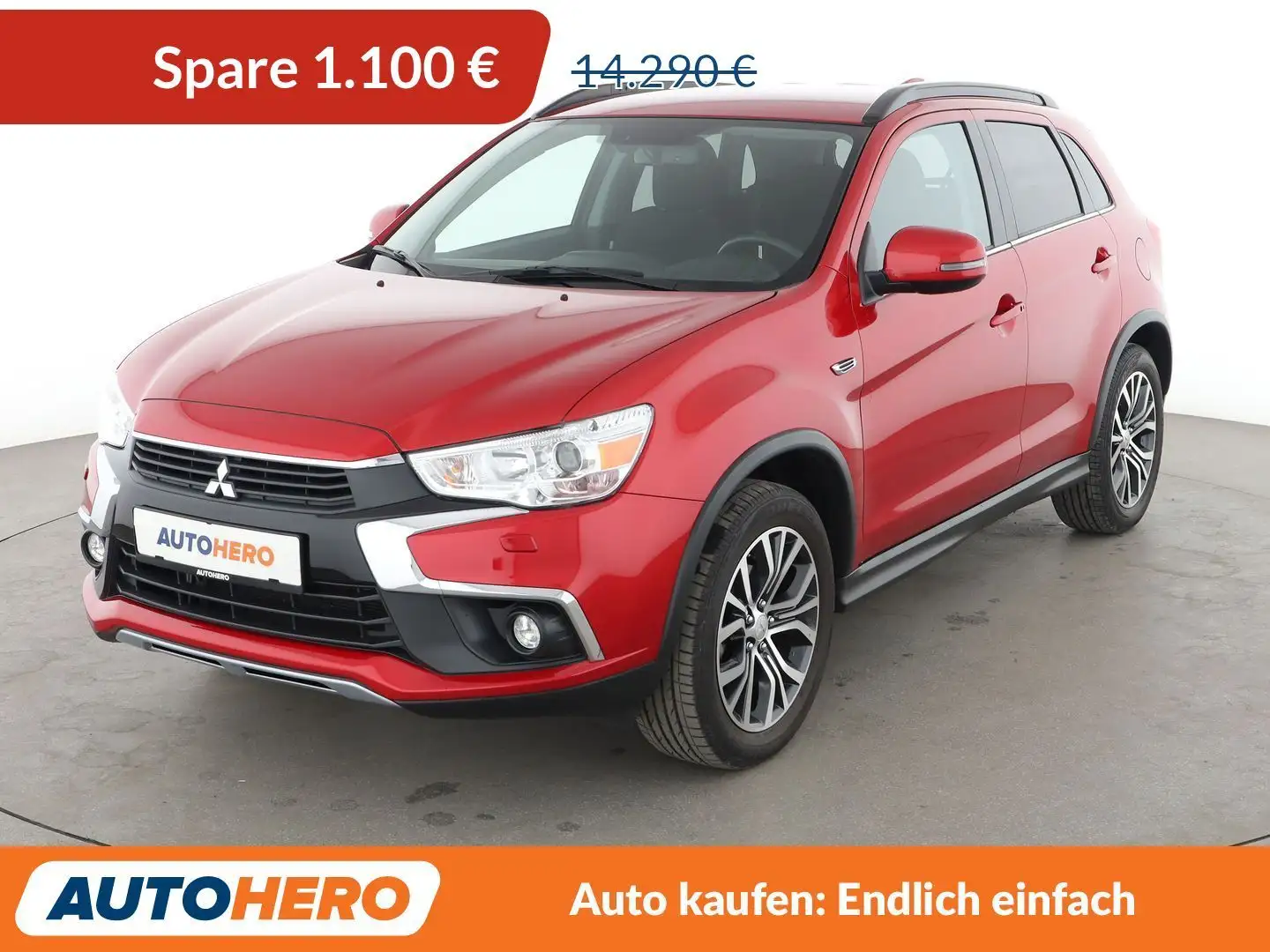 Mitsubishi ASX 1.6 Diamant Edition+ 2WD*TEMPO*CAM*ALU*DAB* Rot - 1
