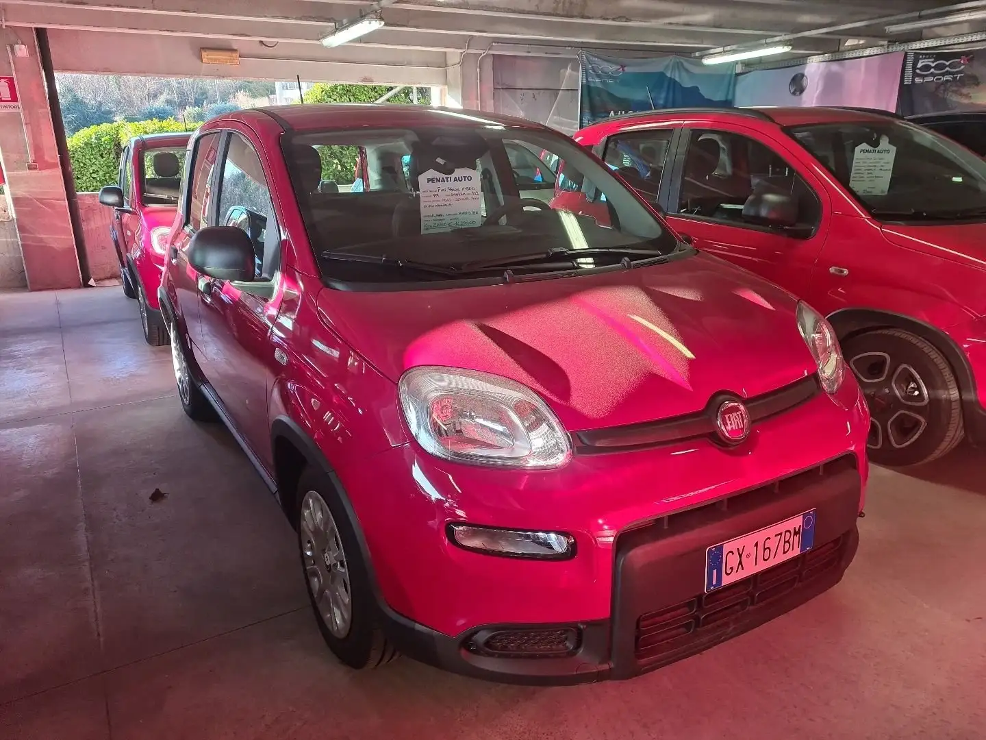 Fiat Panda AUTOCARRO 2 POSTI Blauw - 2
