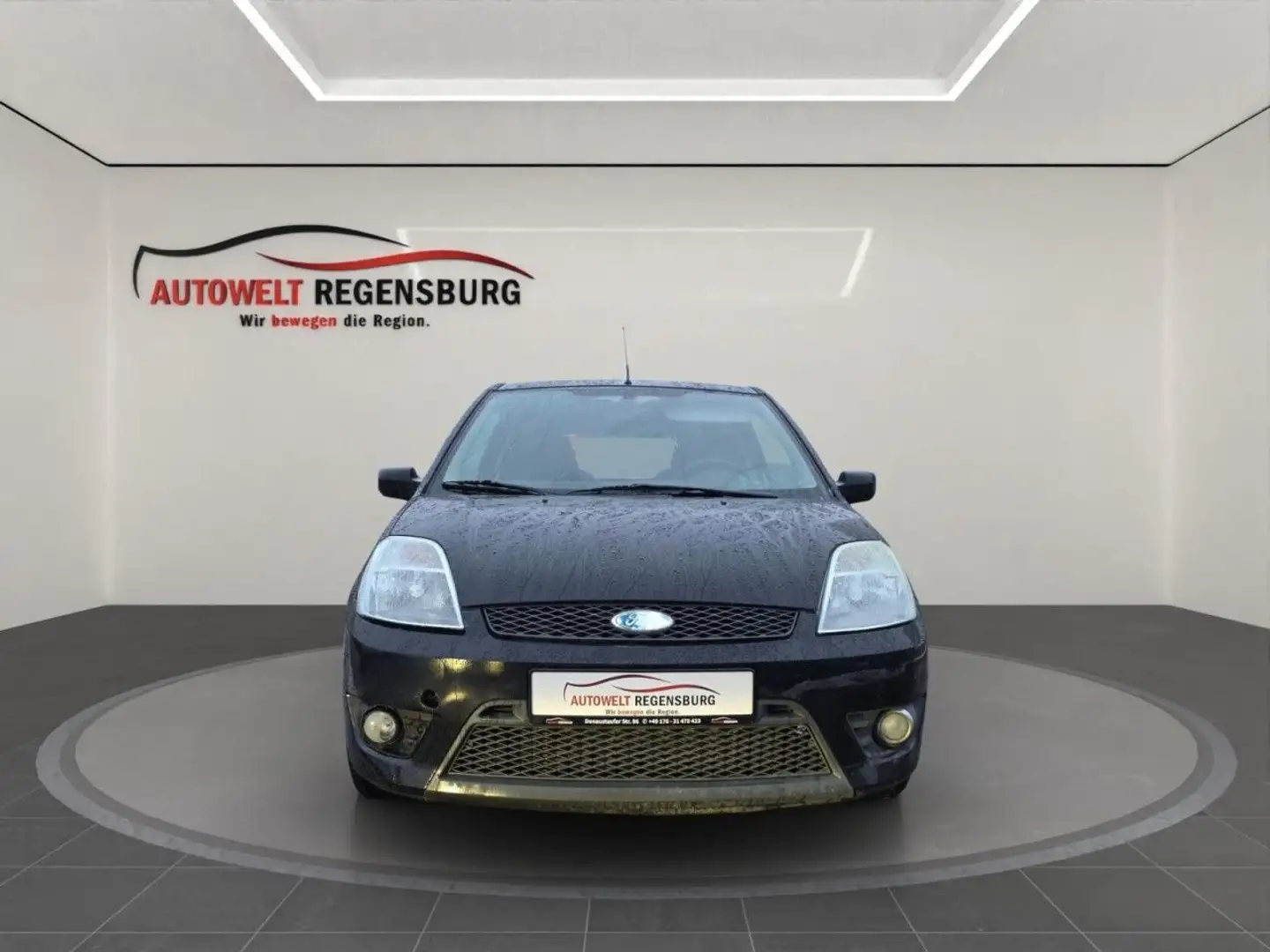 Ford Fiesta 1.6 TDCI SPORT ALU BC ZV KLIMA SERIVE NEU Zwart - 2