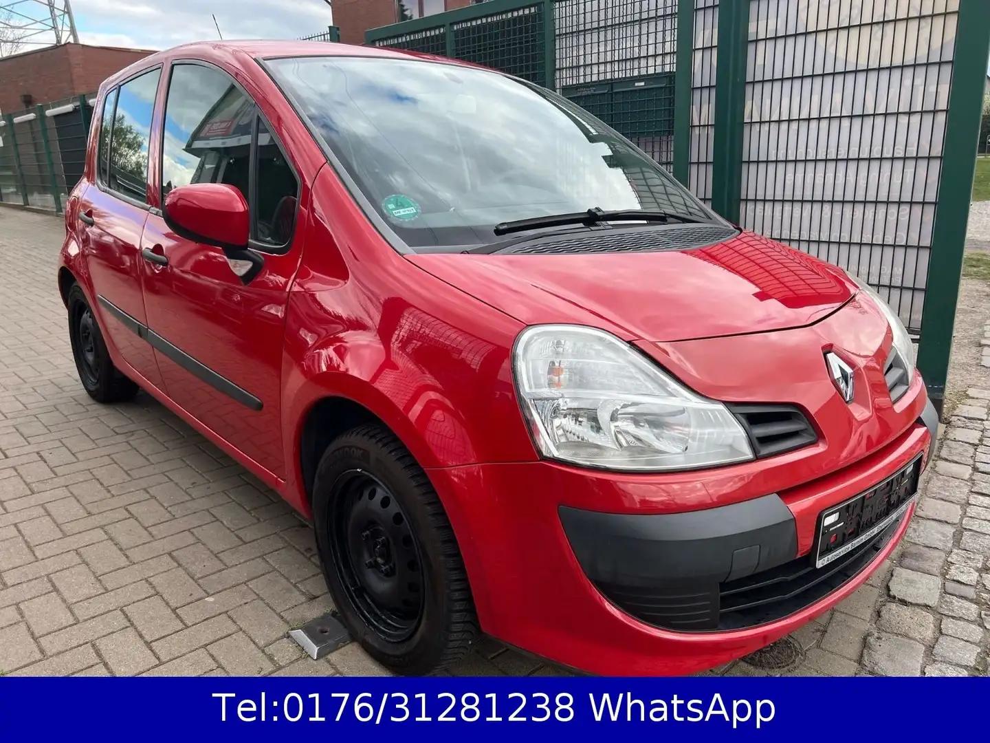 Renault Modus 1.2 Expression !! Tüv-Service Neu !! 122TK Rot - 2