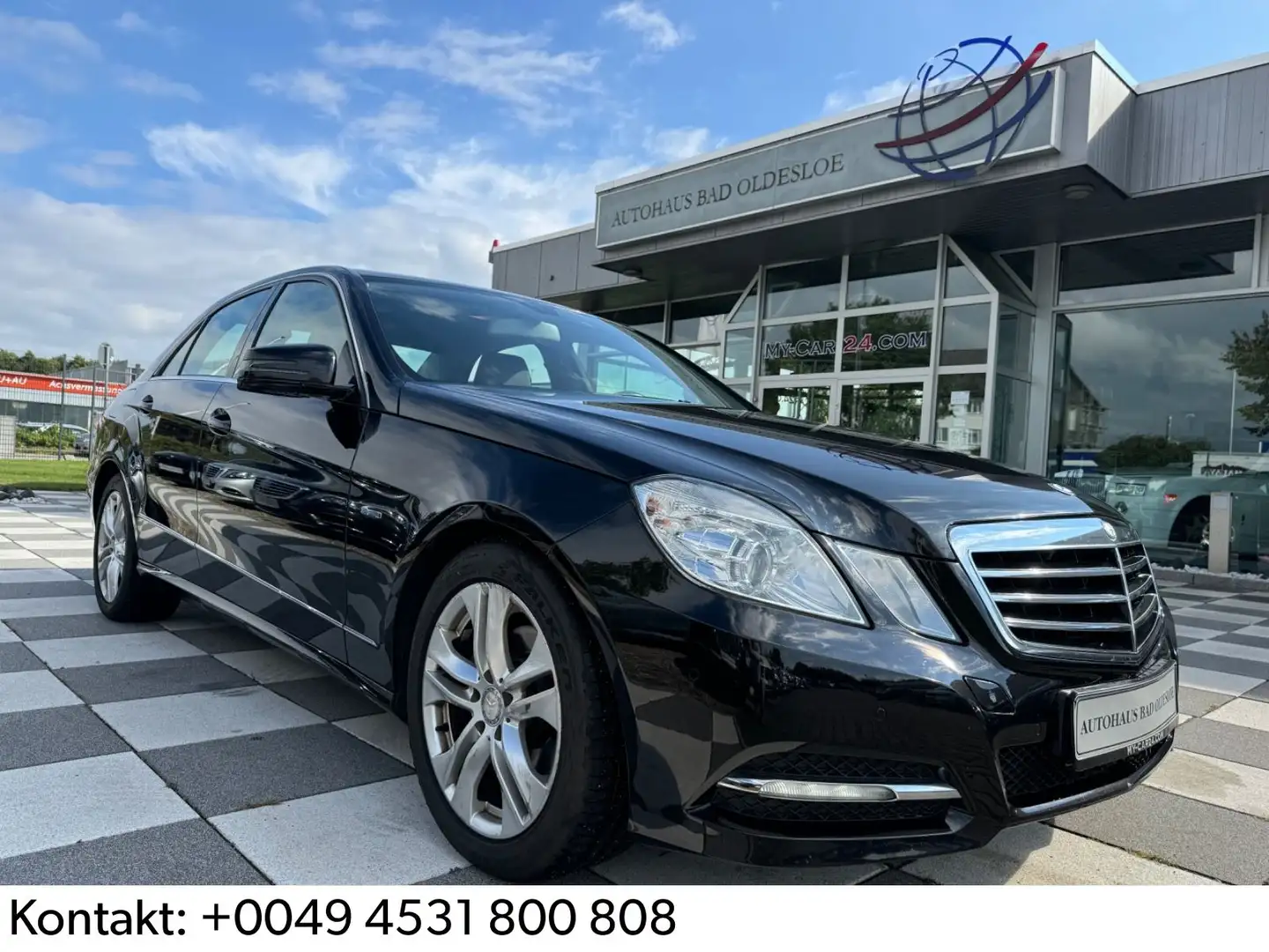 Mercedes-Benz E 200 CGI BlueEfficiency -Automatik -Bluetooth Schwarz - 1