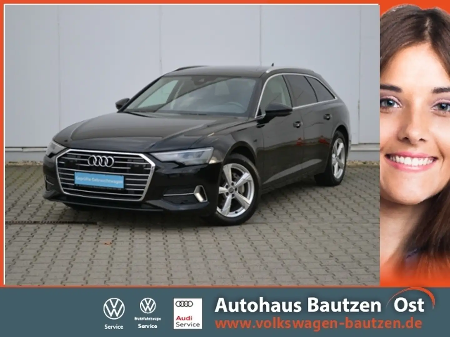 Audi A6 Avant Sport 40 TDI S-tronic AHK/PANORAMA/LED/NAVI Schwarz - 1