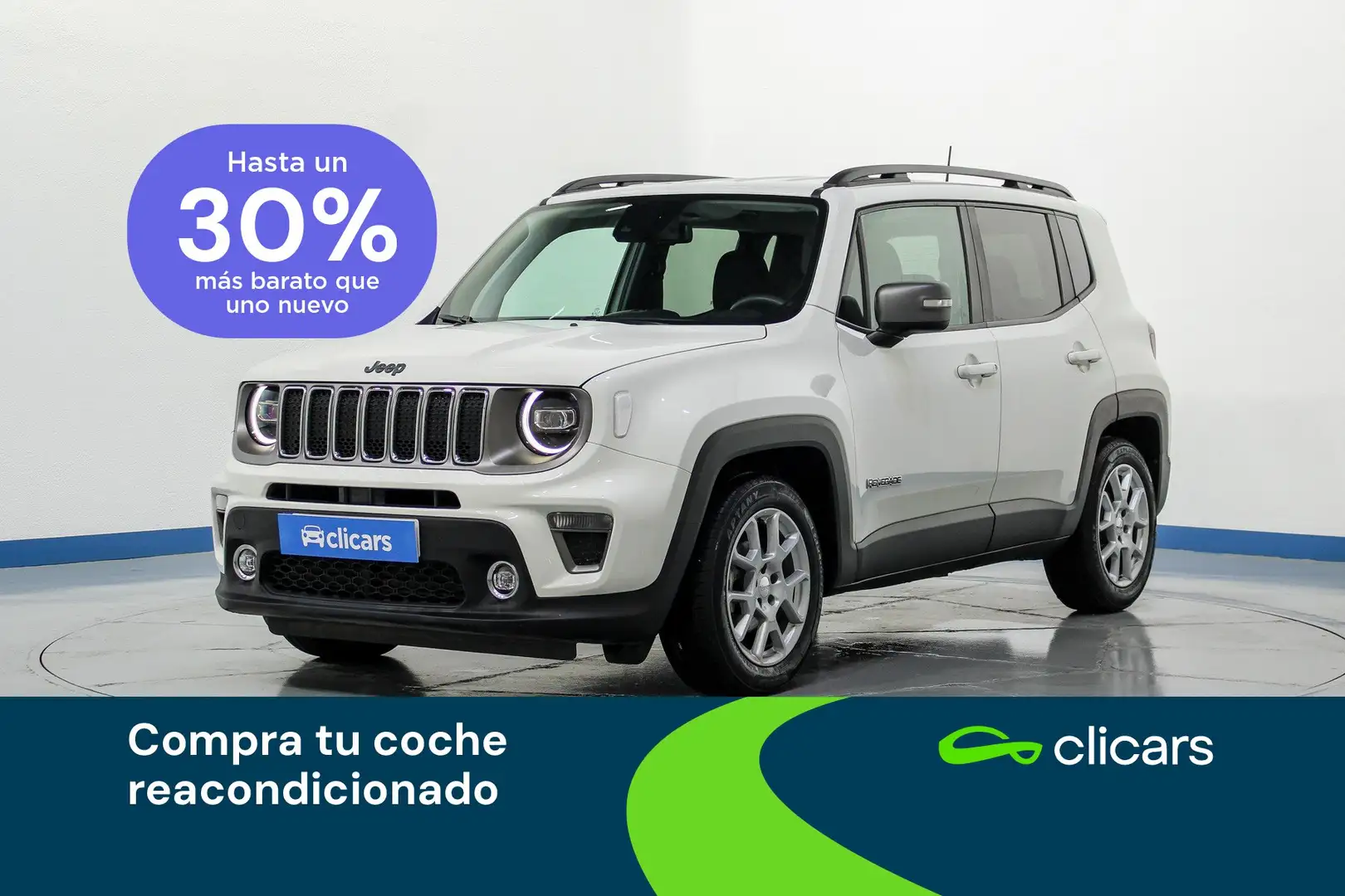 Jeep Renegade 1.6Mjt Limited 4x2 96kW Blanco - 1