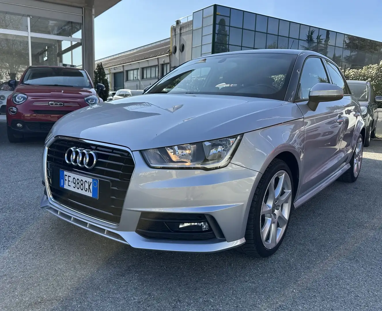 Audi A1 Audi A1 1.0 TFSI ultra S-LINE  ''NEO-PATENTATO'' Argento - 1
