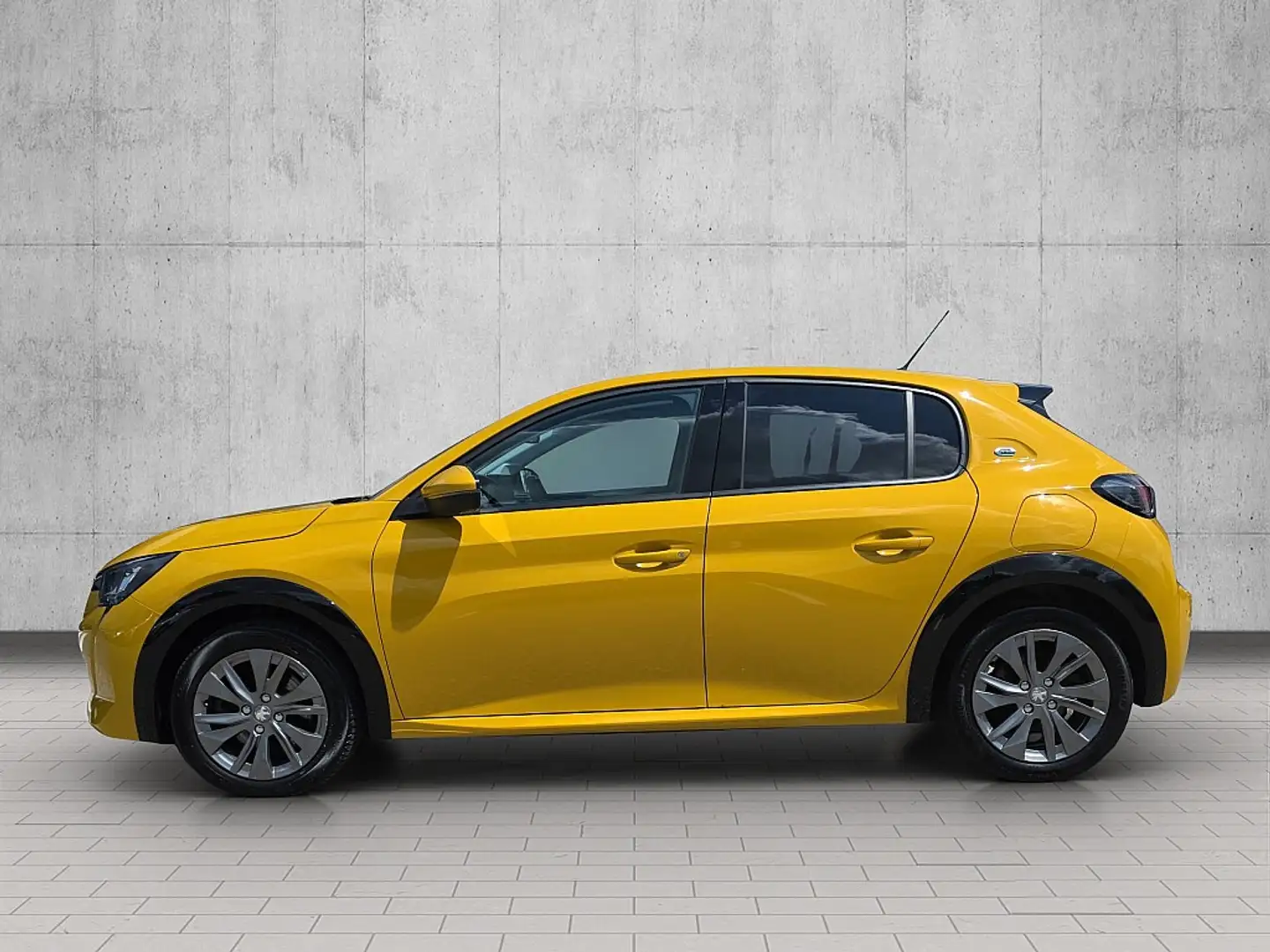Peugeot e-208 50kWh Allure Jaune - 2