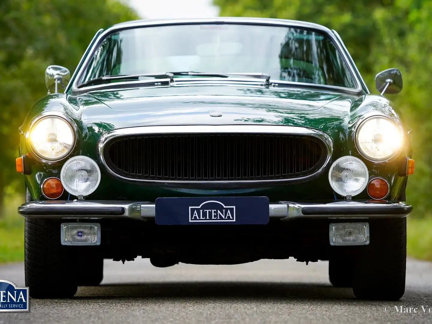 Volvo P1800 E, 1972 Grün - 2