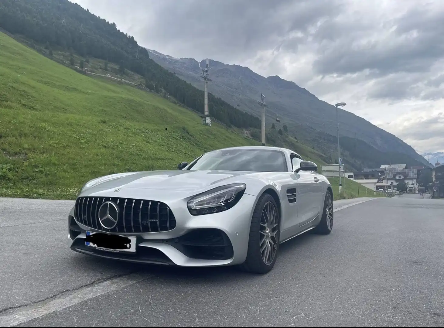 Mercedes-Benz AMG GT Coupe (190.377) Argintiu - 1