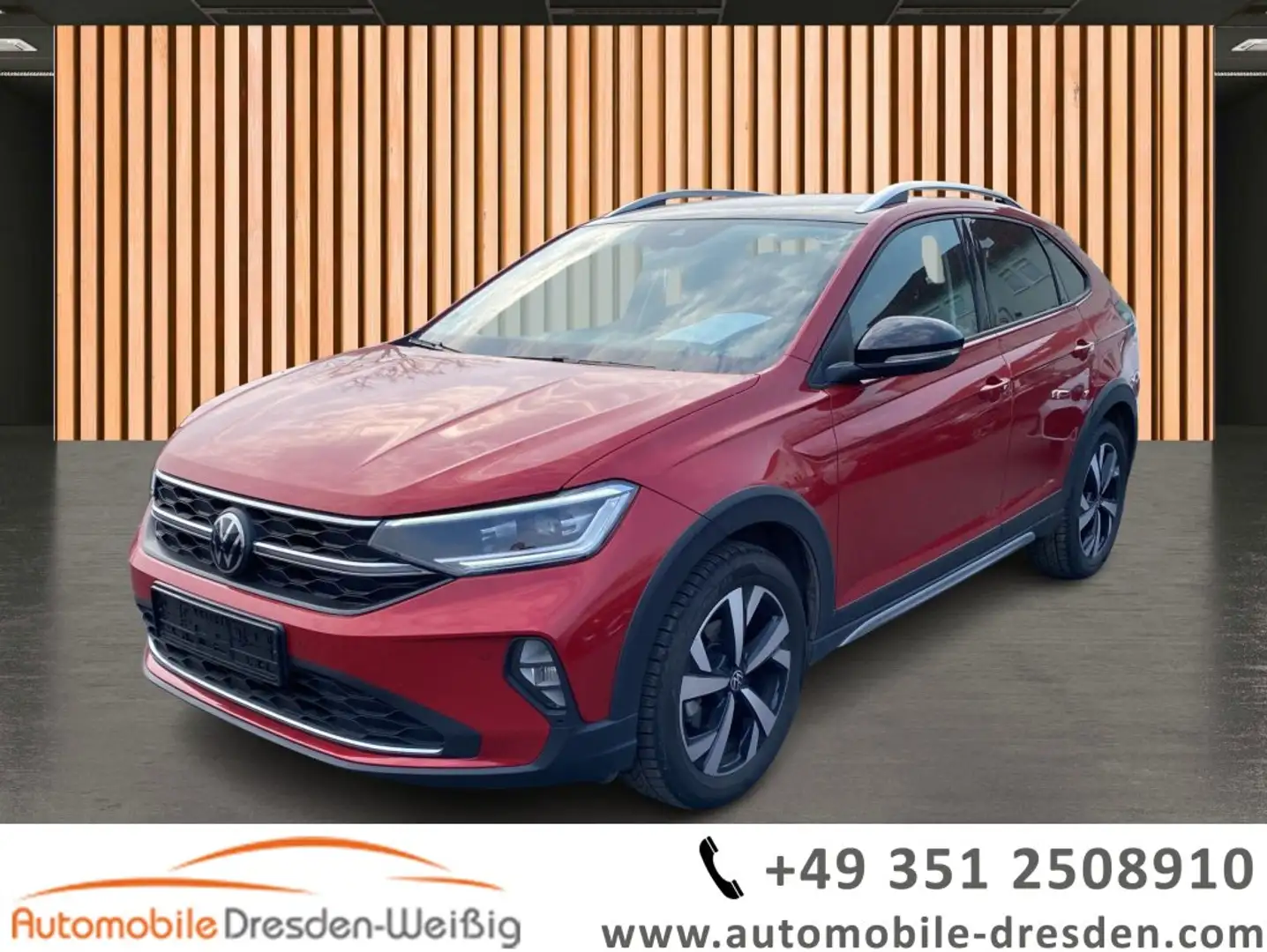 Volkswagen Taigo 1.0 TSI DSG Style*Navi*ACC*Matrix*DAB* Rot - 1