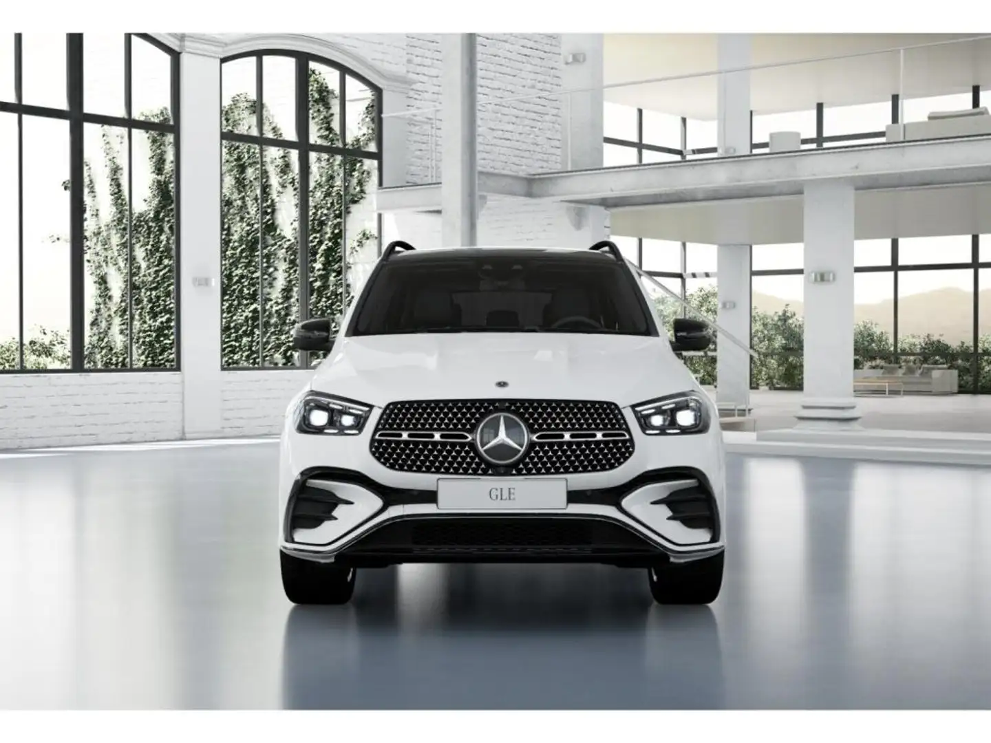 Mercedes-Benz GLE 350 de 4M  AMG*Night*AHK*Pano*HUD*Burmester* Weiß - 2