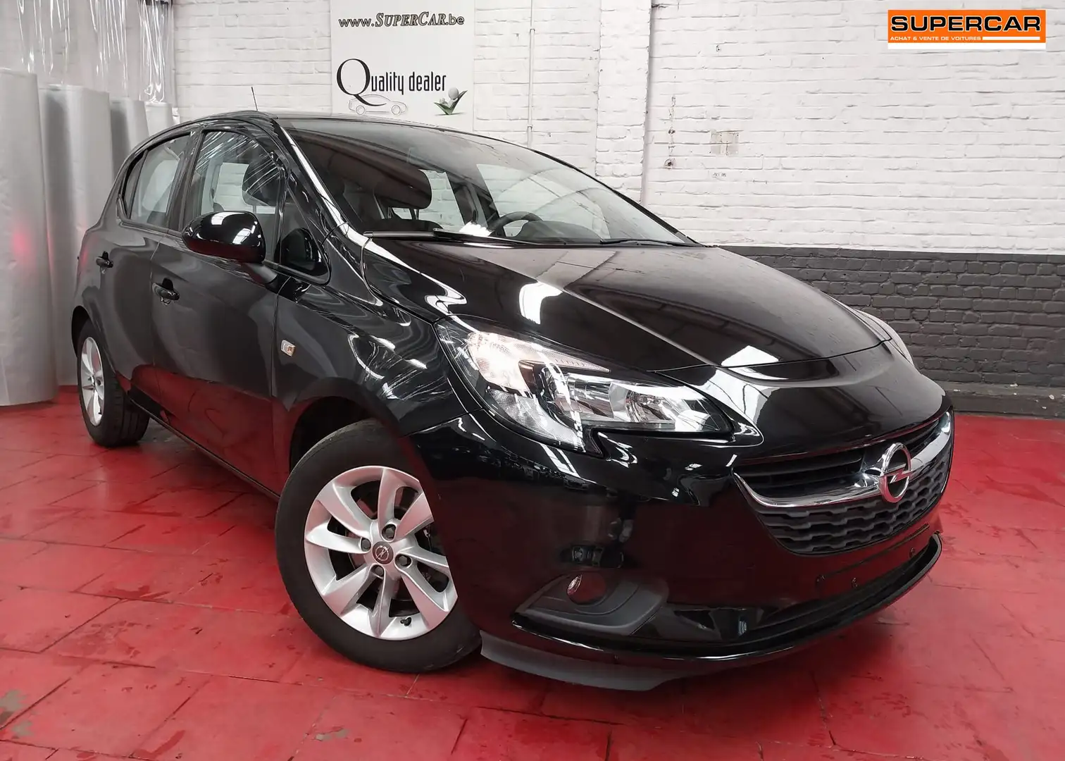 Opel Corsa 1.0 Turbo Ecotec Enjoy Start/Stop*GPS*224€ x 48 Zwart - 1