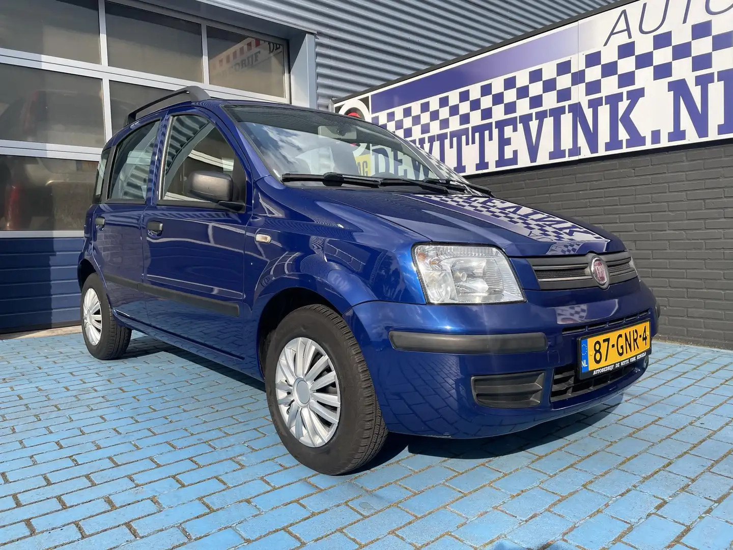 Fiat Panda 1.2 AIRCO NIEUWE DISTRIBUTIE IS VERVANGEN Fiat Pan Blauw - 1