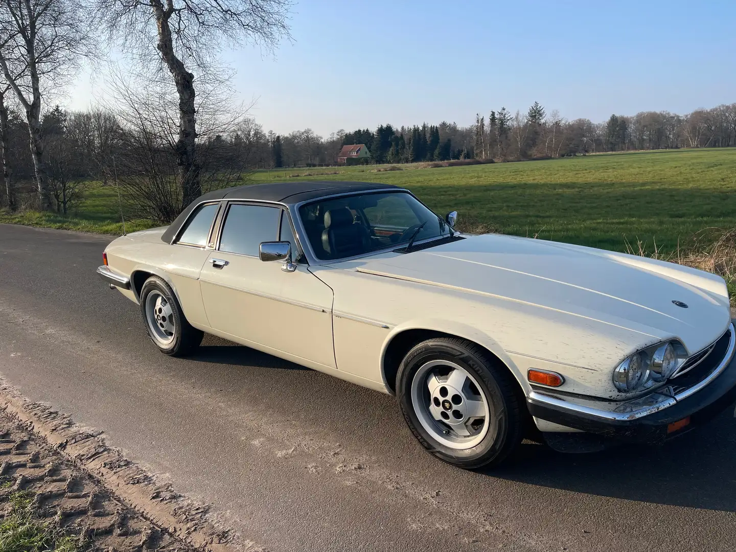 Jaguar XJSC V12 Blanc - 1