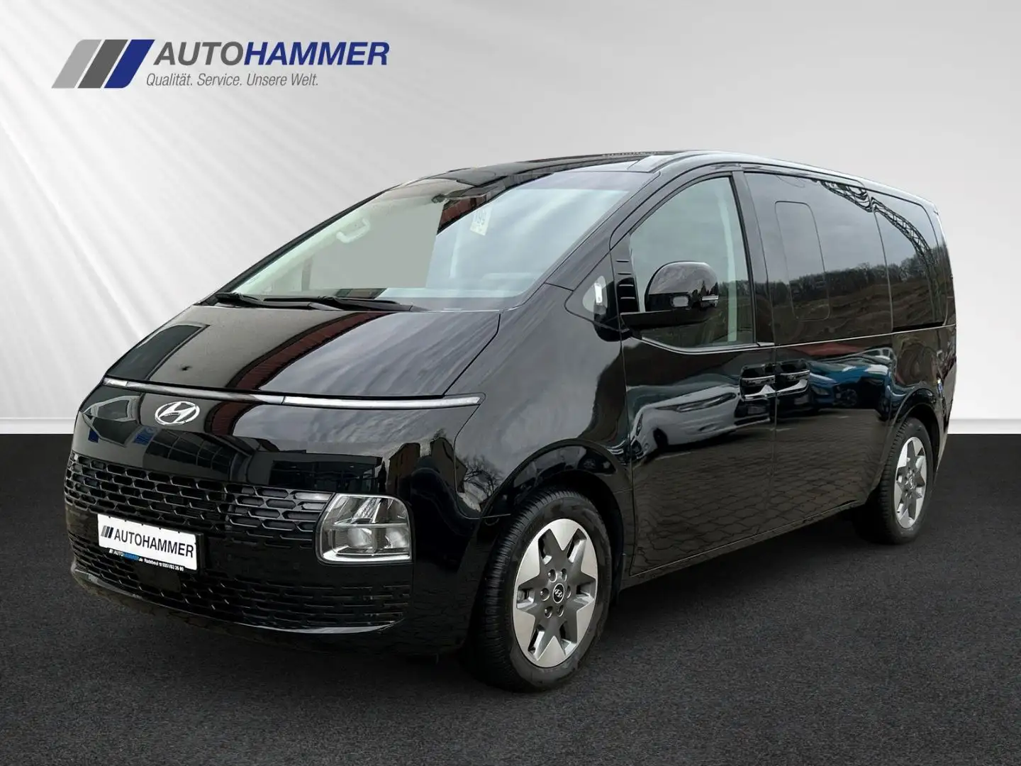 Hyundai STARIA CRDi 4WD AT PRIME 9-Sitz el.ST+HK el.SD-P Schwarz - 1