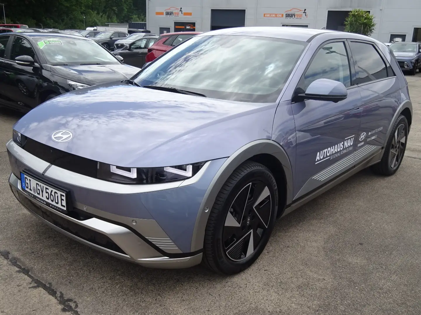 Hyundai IONIQ 5 Techniq Elektro FLA KAM 4xSHZ SpurH LM Blau - 2
