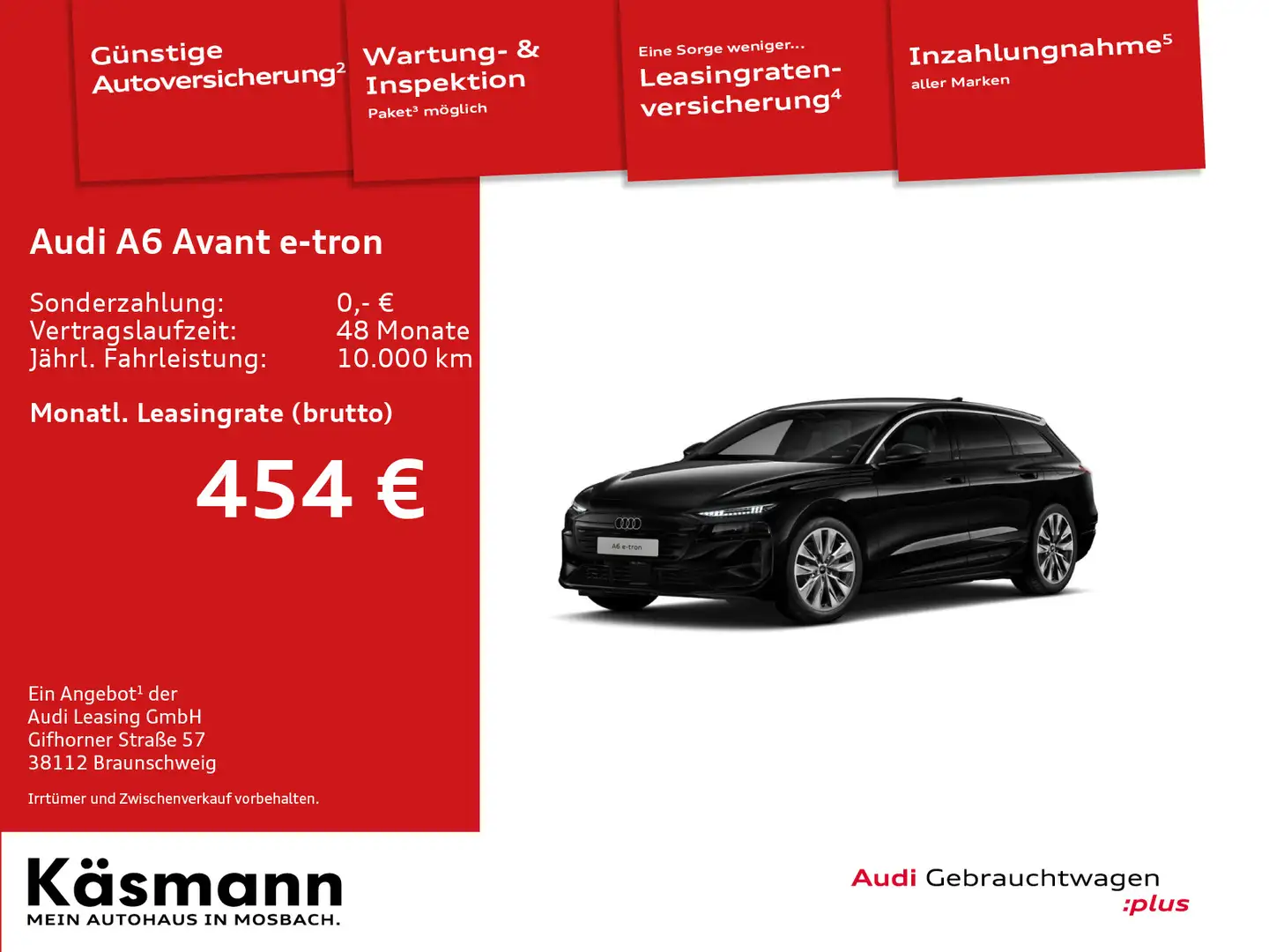 Audi Sonstige A6 e-tron Avant MATRIX AHK 360° TECH PLUS SHZ Schwarz - 2