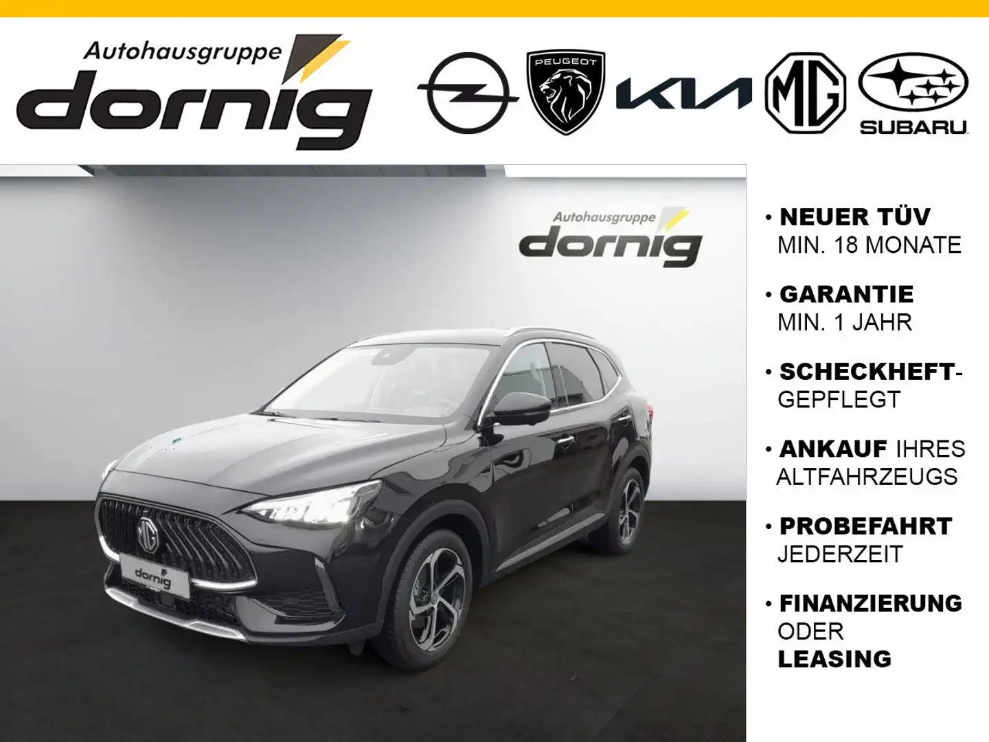 MG HS 1.5T-GDI Luxury Automatik Schwarz - 1