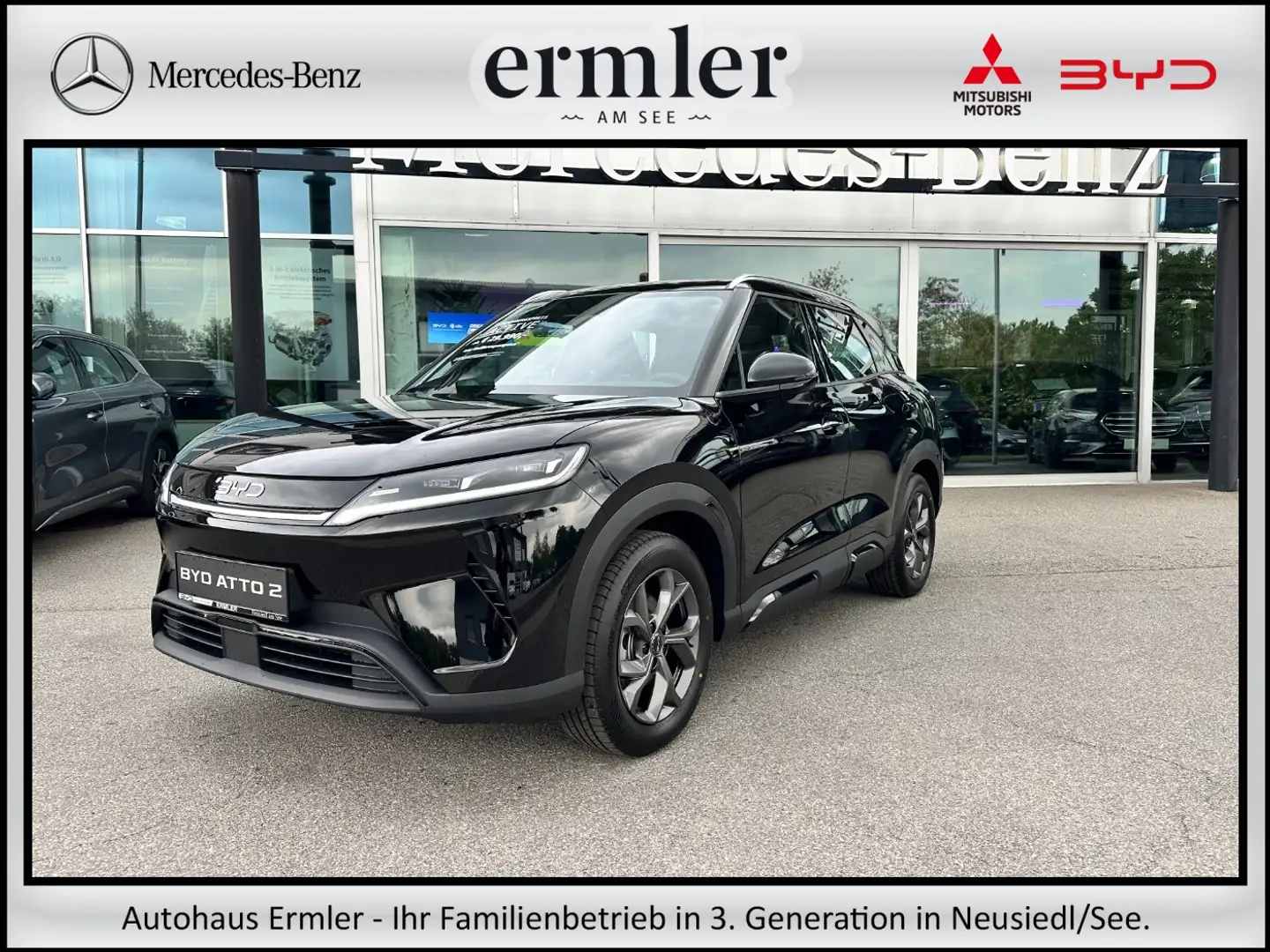 BYD Atto 2 Active Neuwagen Elektro 177 PS 45 kwH Negru - 1