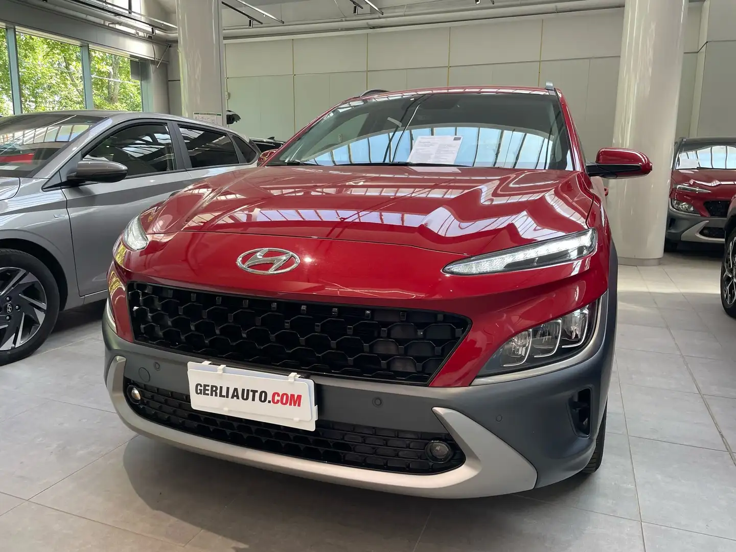 Hyundai KONA Kona 1.6 gdi hev Xline 2wd 141cv dct Rosso - 2