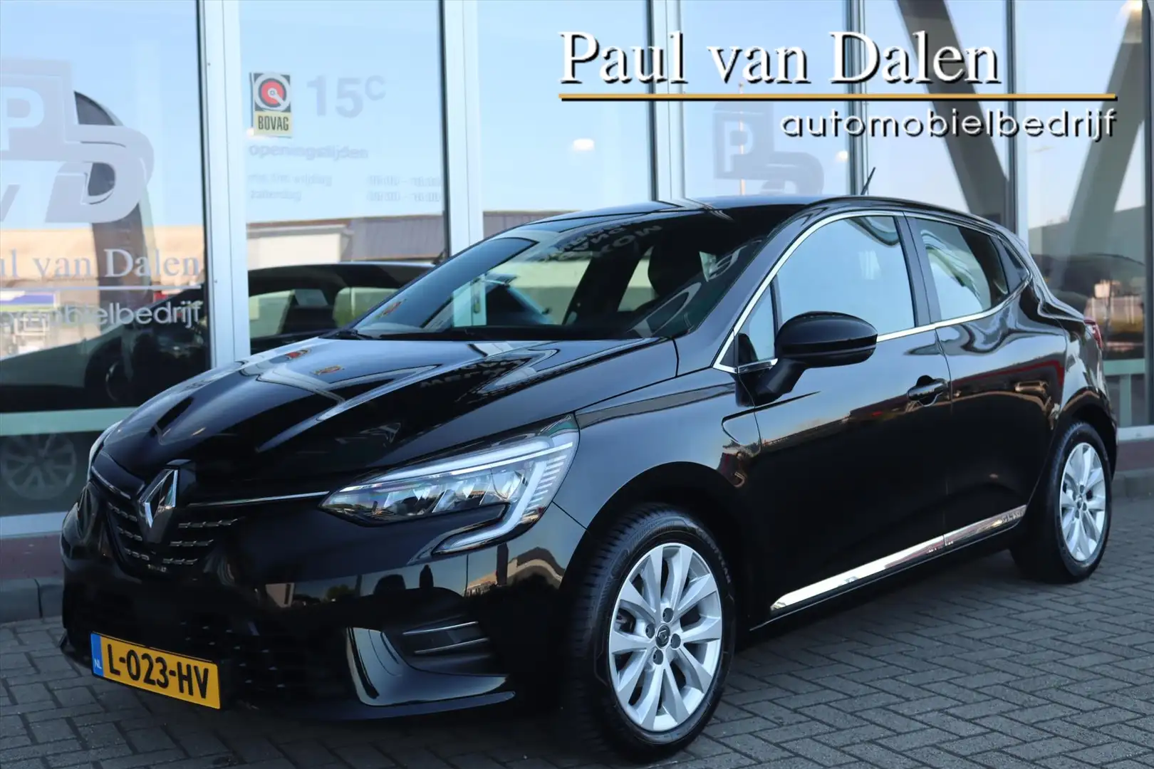 Renault Clio 1.0TCE INTENS Navi | Camera | Clima | Cruise | Pdc Zwart - 1