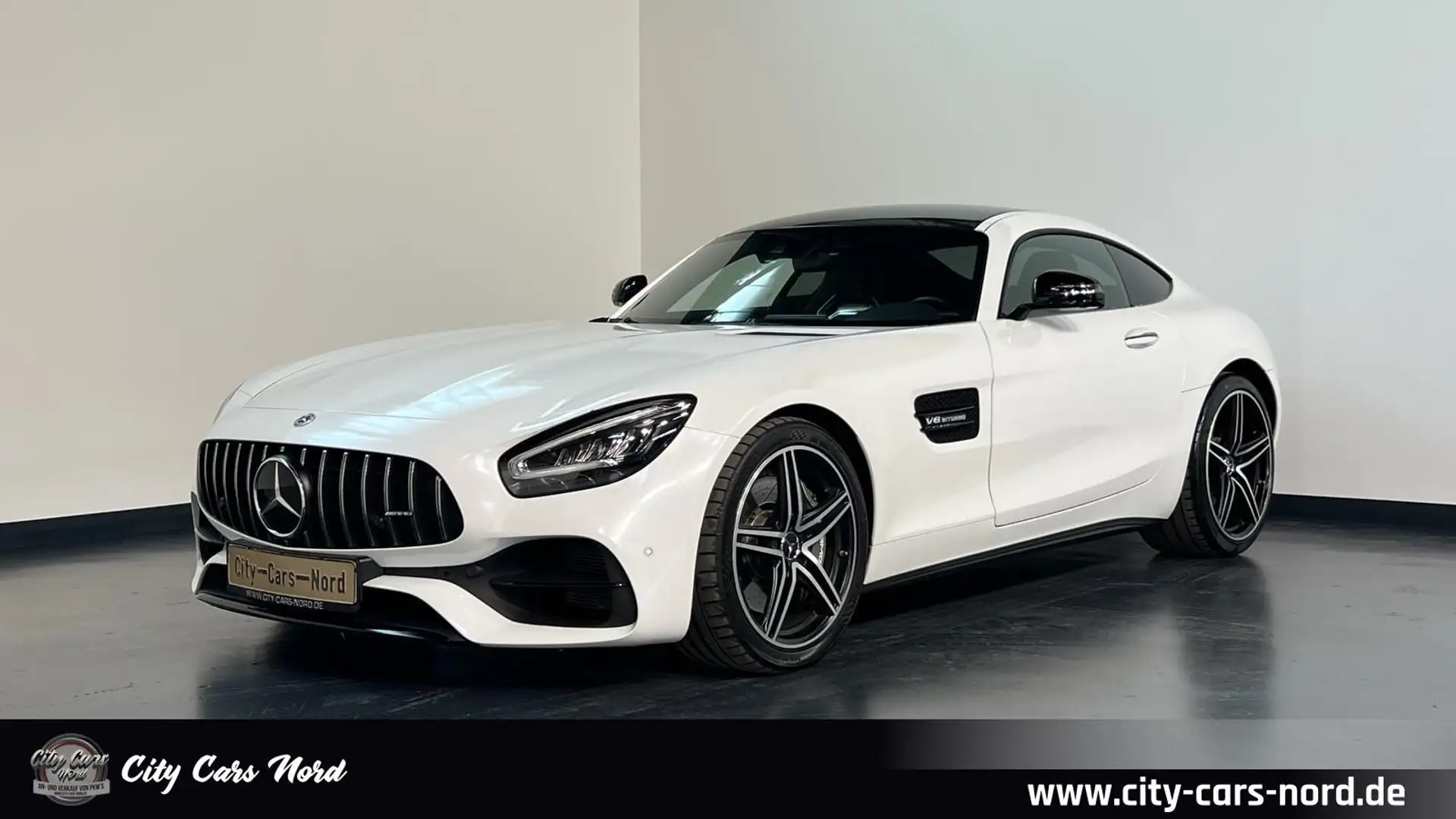 Mercedes-Benz AMG GT Coupe PANO-MEMORY-KAMERA-NAPPA Weiß - 1