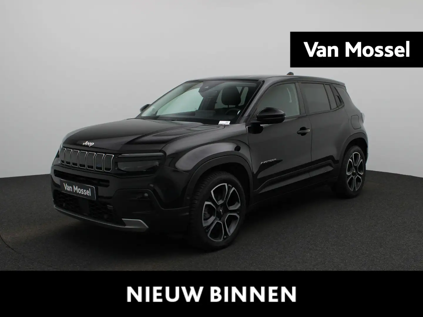 Jeep Avenger 1st Edition 54 kWh | Navigatie | Parkeersensoren | Zwart - 1