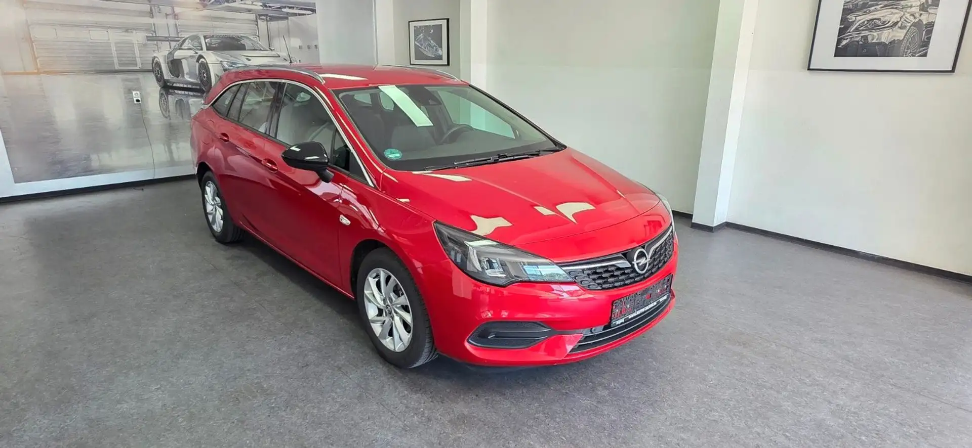 Opel Astra ST 1.5 D Elegance PDC TÜV 08/2027 Rot - 2