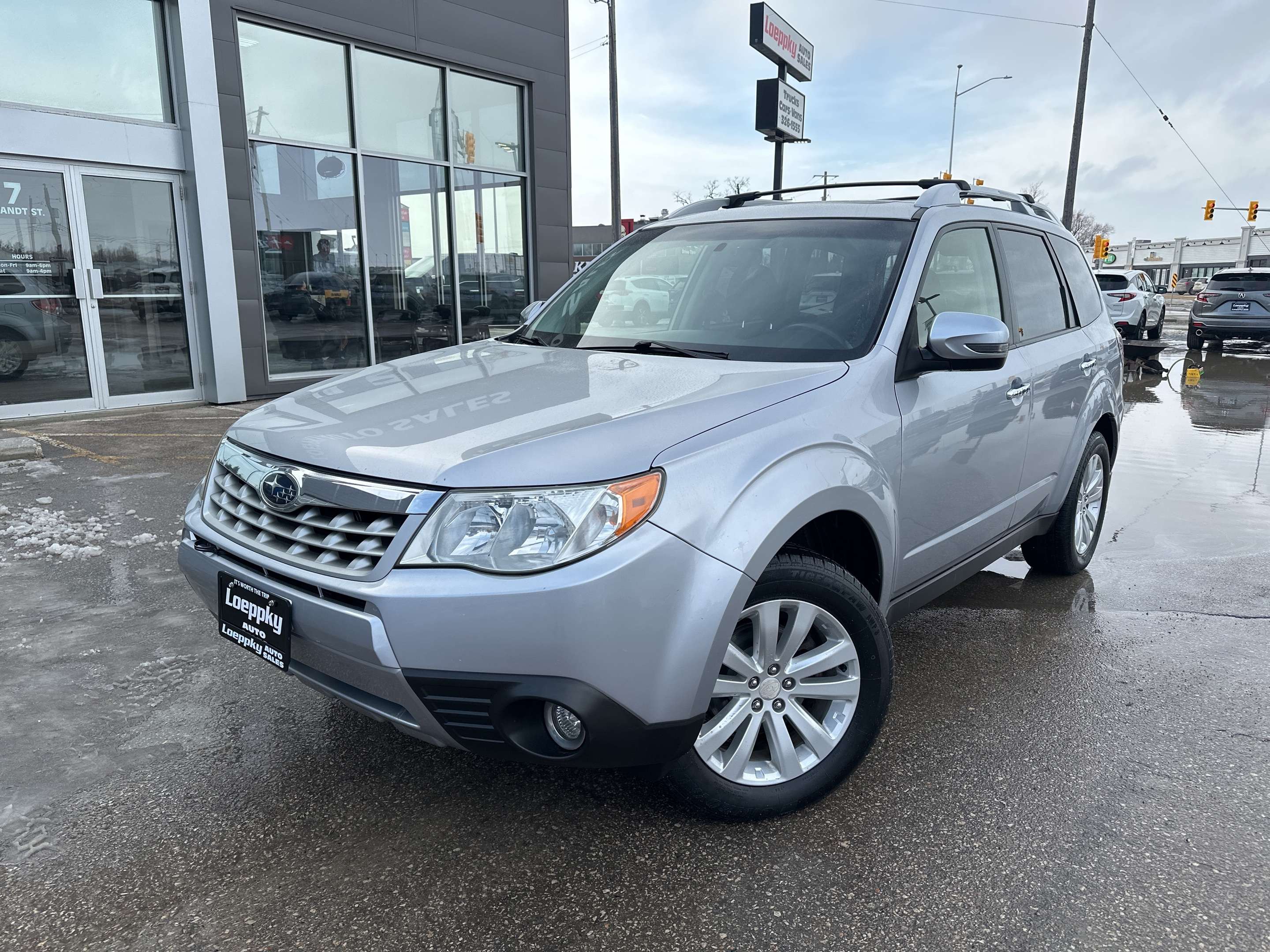 Silver 2012 Subaru Forester 2.5X Touring SUV / Crossover All-Wheel Drive Automatic