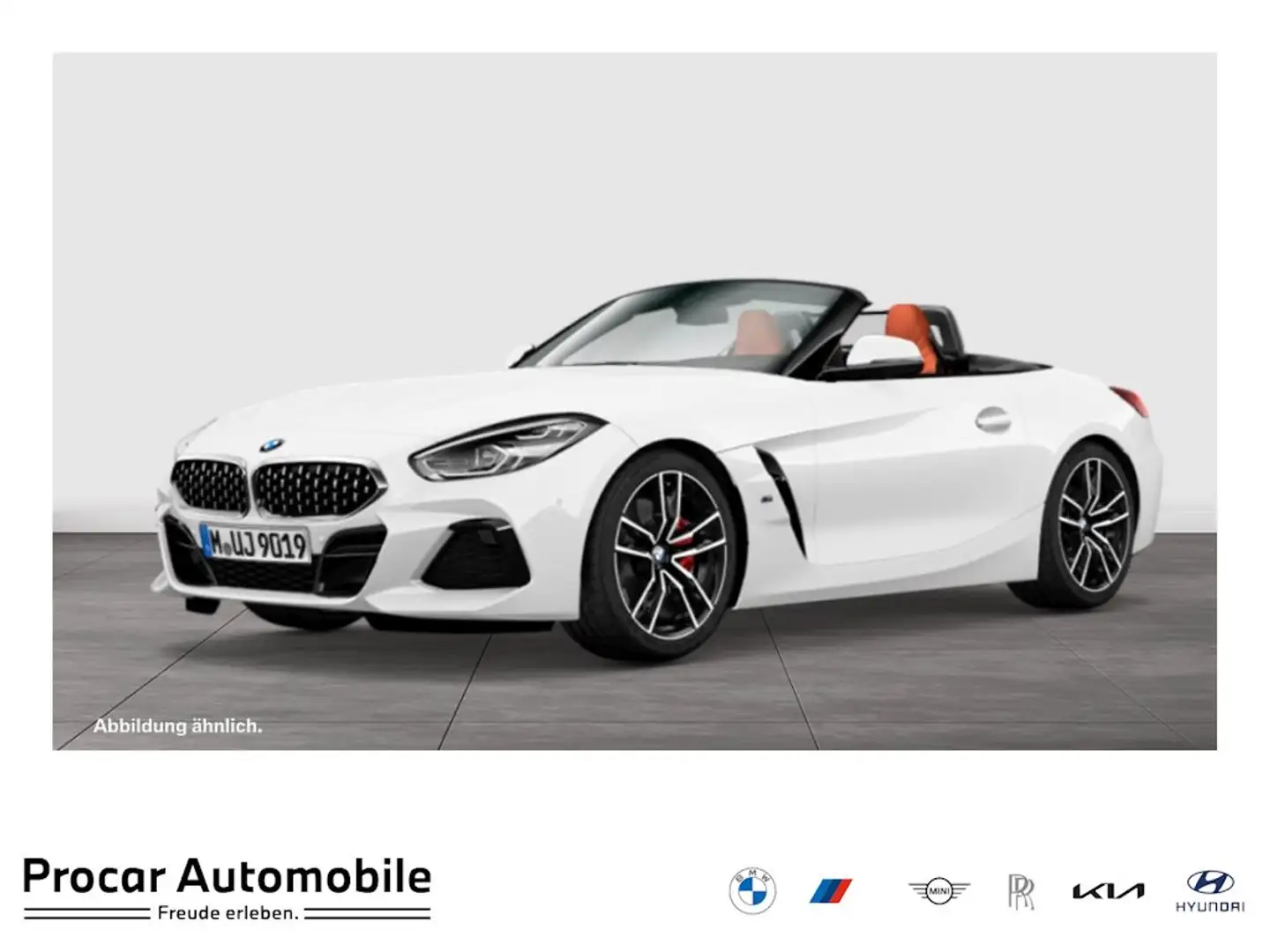 BMW Z4 sDrive20i A M Sport HUD ACC RFK NAVI LED DAB Weiß - 1