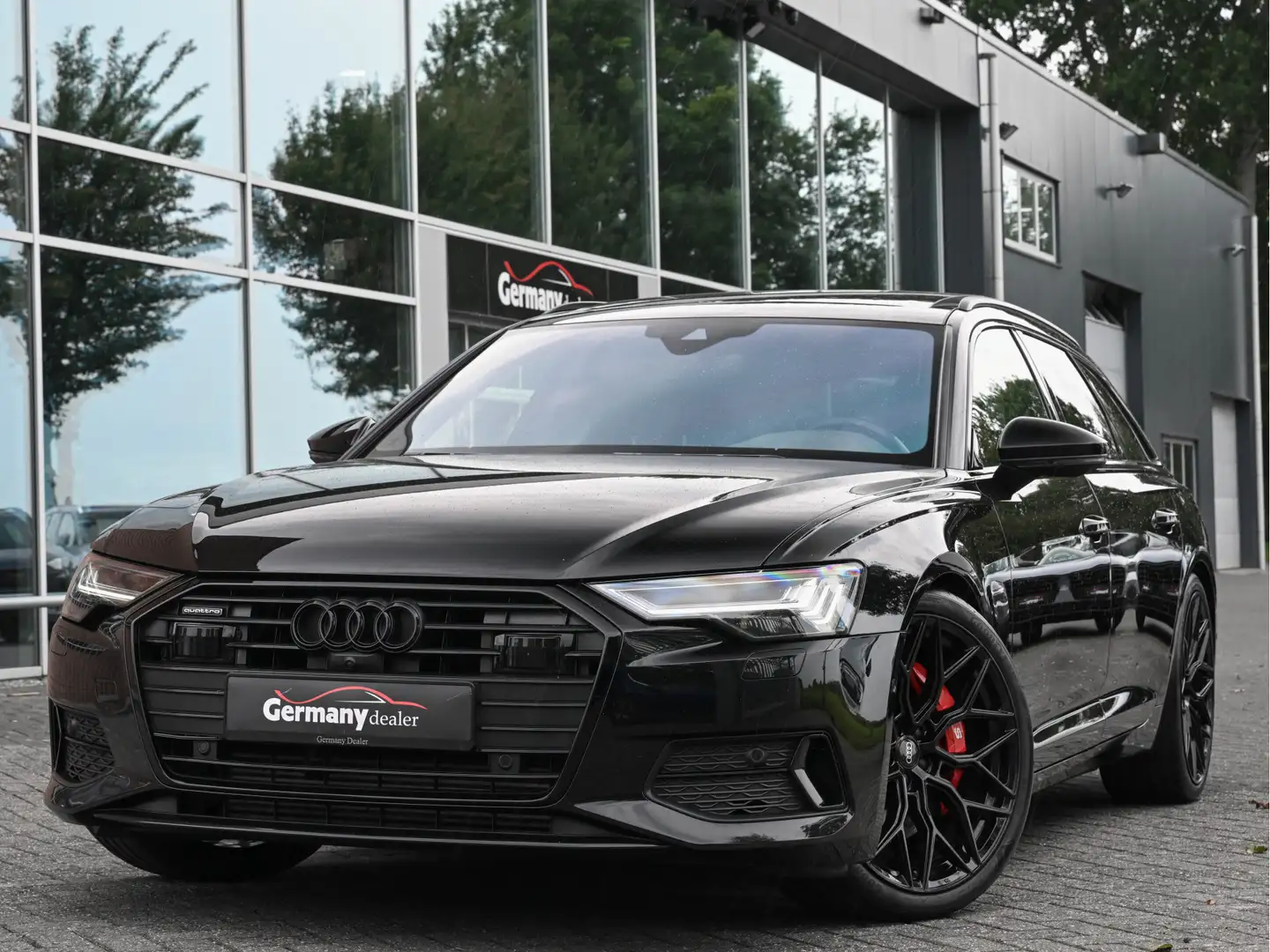 Audi A6 Avant 55TFSI 340pk Quattro Black Optic Pano Massag Schwarz - 1