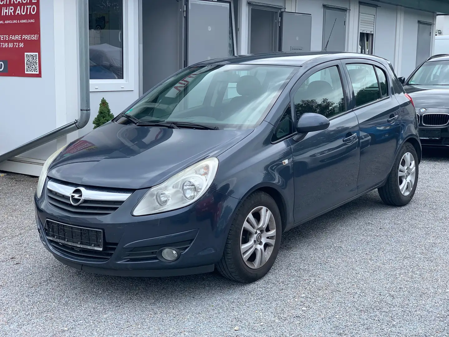 Opel Corsa Satellite~1 HAND~KLIMA~ALU~EURO 5~TEMPOMAT~COC Modrá - 1