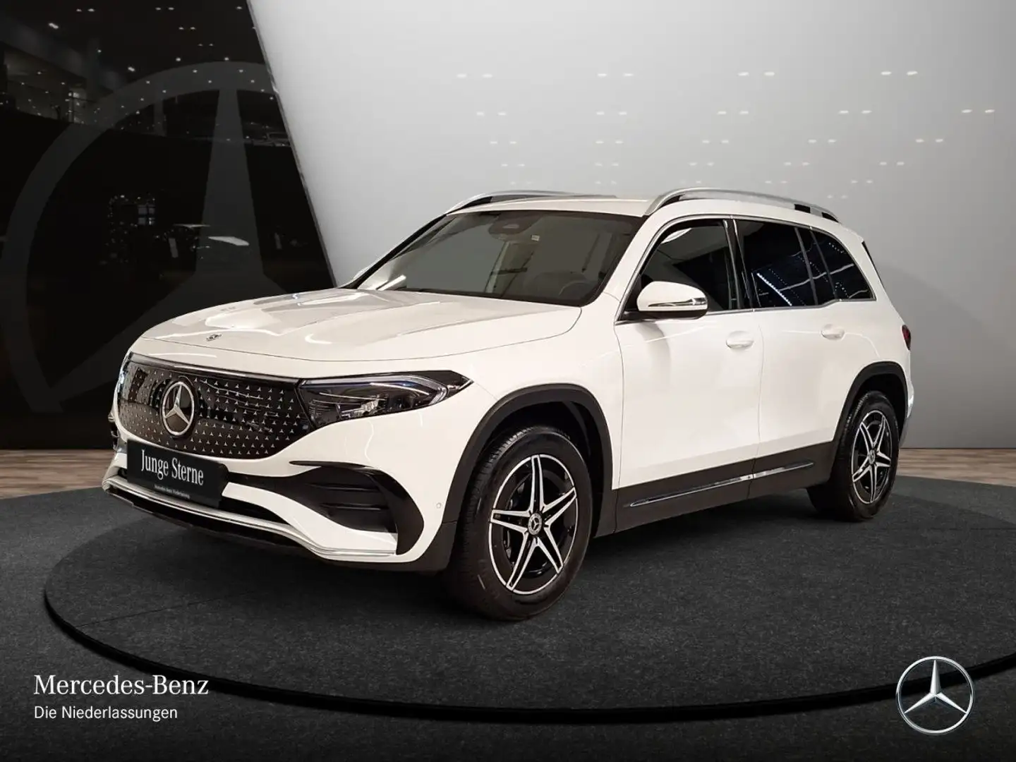 Mercedes-Benz EQB 350 4M AMG+ADVANCED+KAMERA+SPUR Blanc - 2