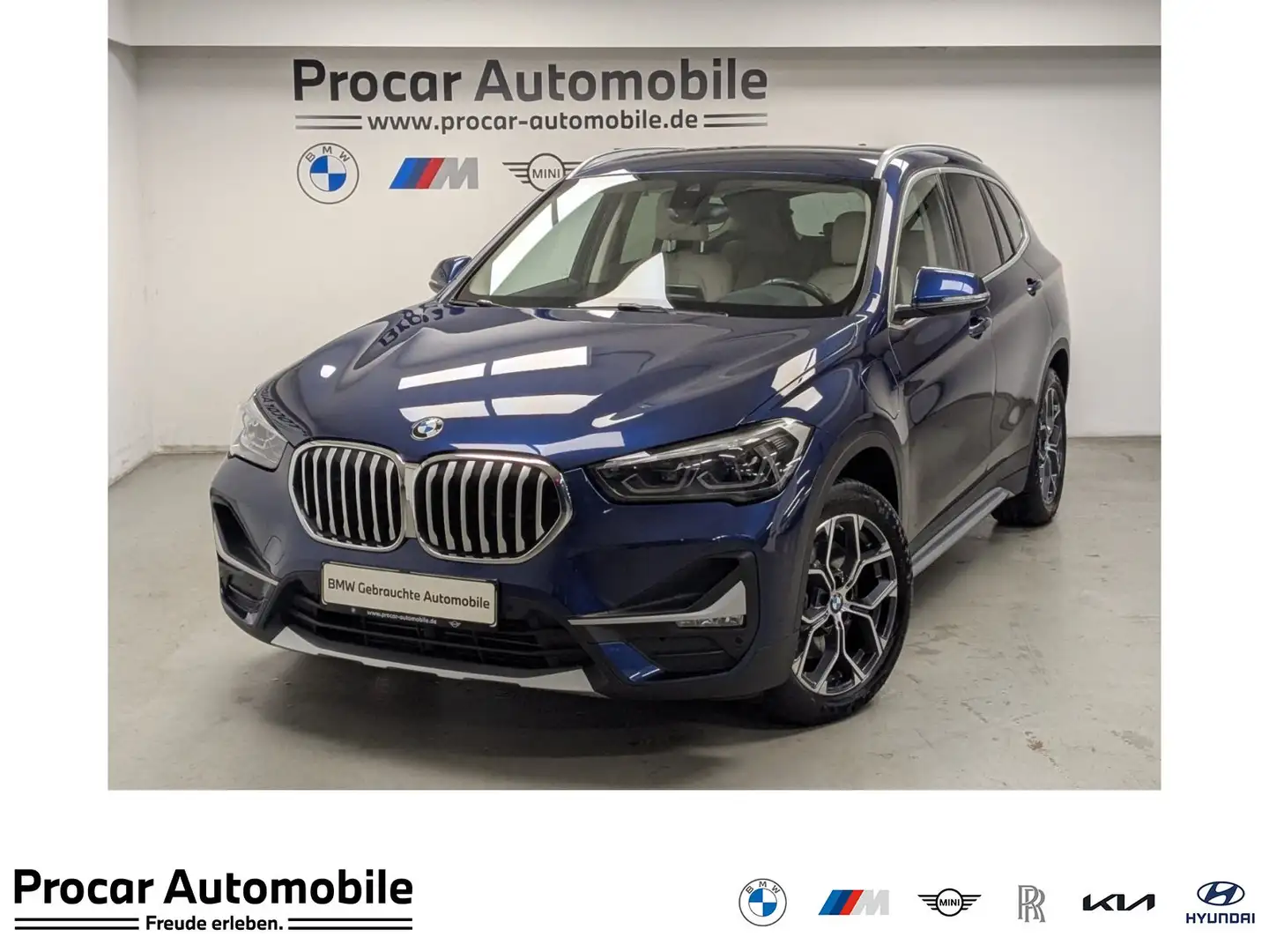 BMW X1 xDrive25e xLine HuD HiFi RFK 18'' PA DAB LED Blau - 1