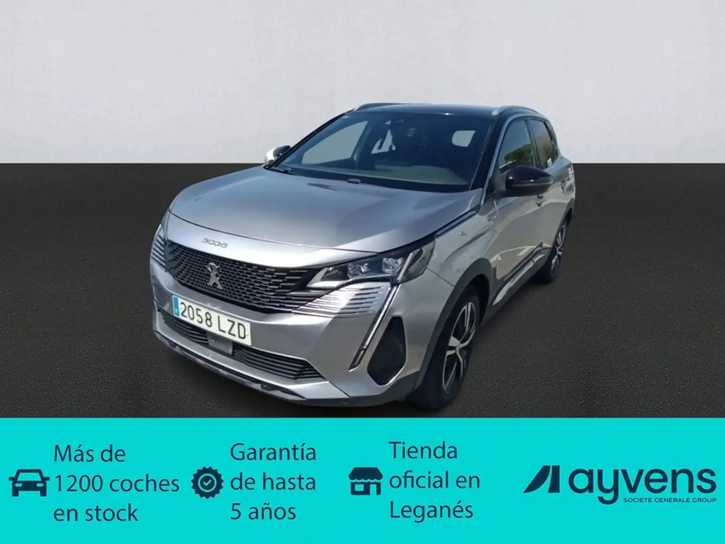 Peugeot 3008 HYB PHEV 300 GT AWD e-EAT8 Gris - 1