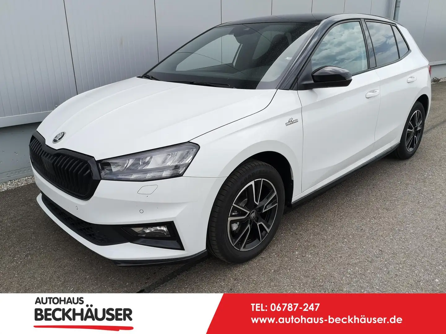 Skoda Fabia Monte Carlo 1.5TSI DSG ACC GV5 Kam 110 kW (150 ... Weiß - 1