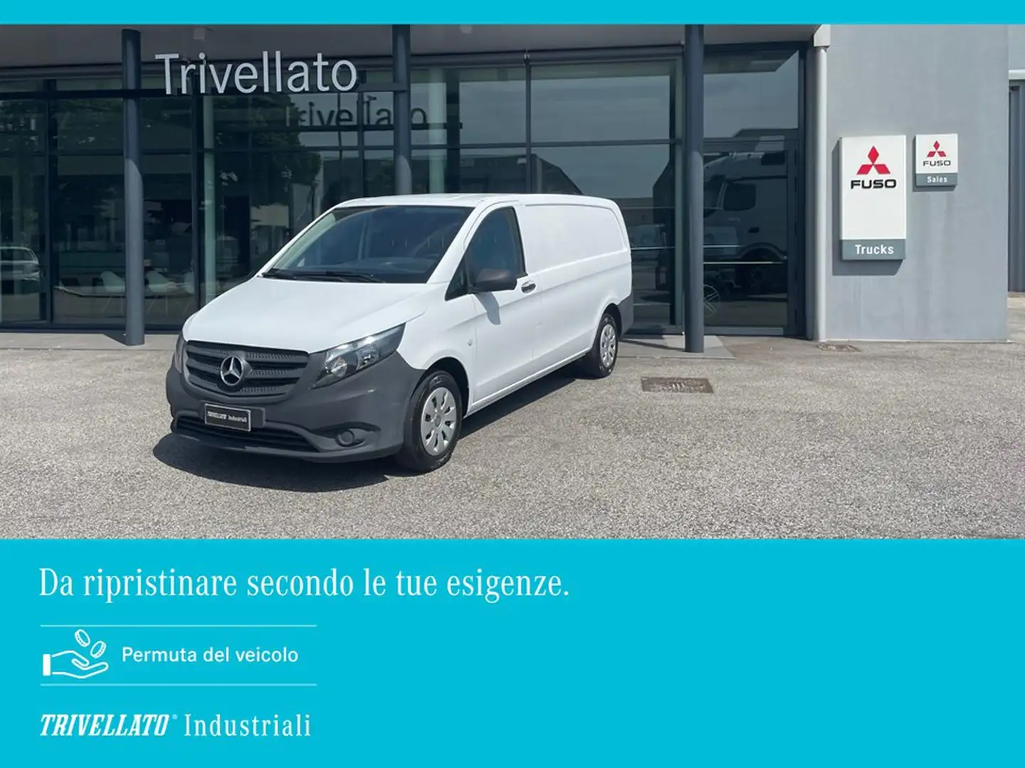 Mercedes-Benz Vito 114 cdi long e6 Bianco - 1