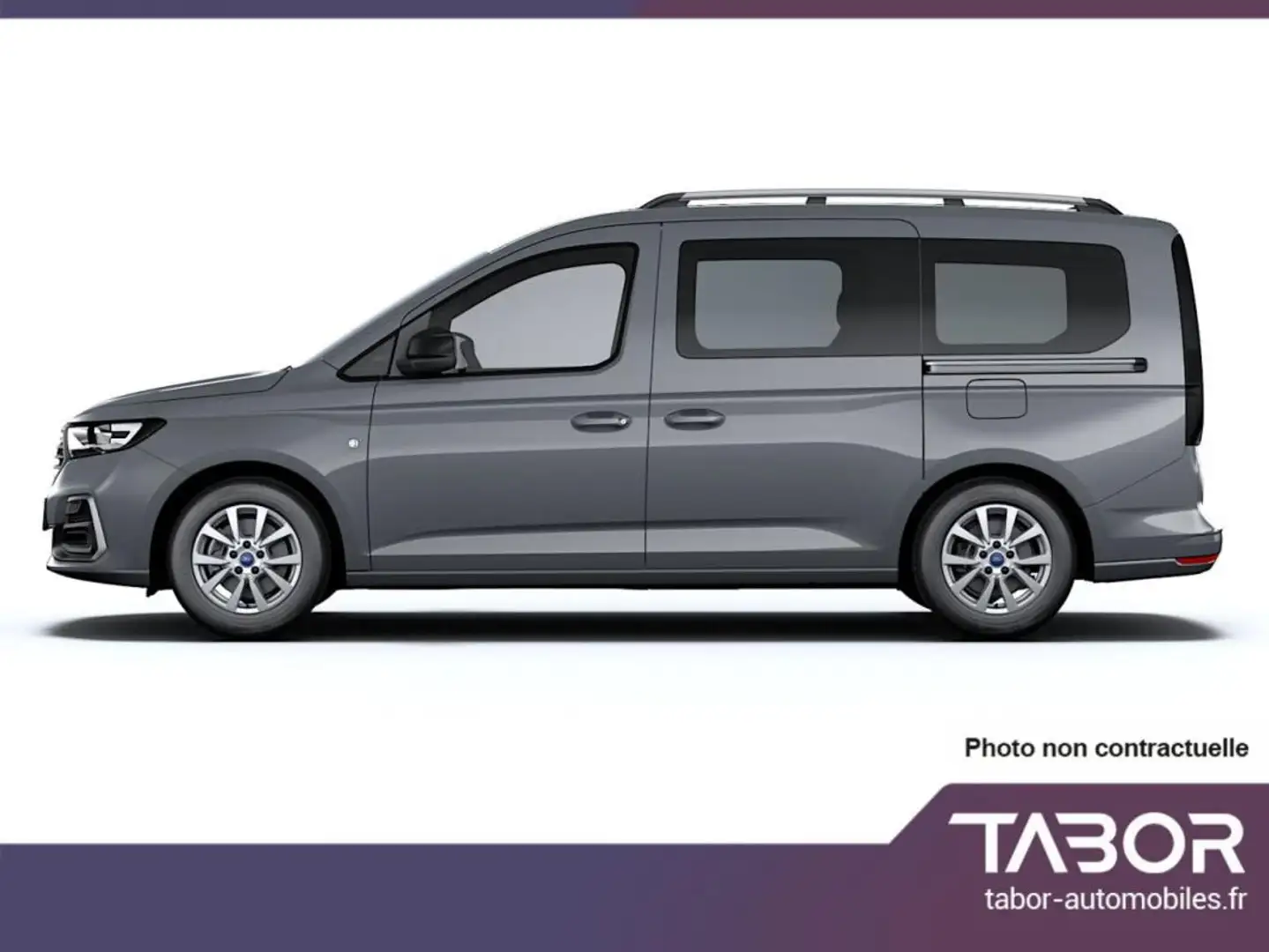 Ford Tourneo Connect Grand PHEV 150 AT6 Tit LED Gris - 2
