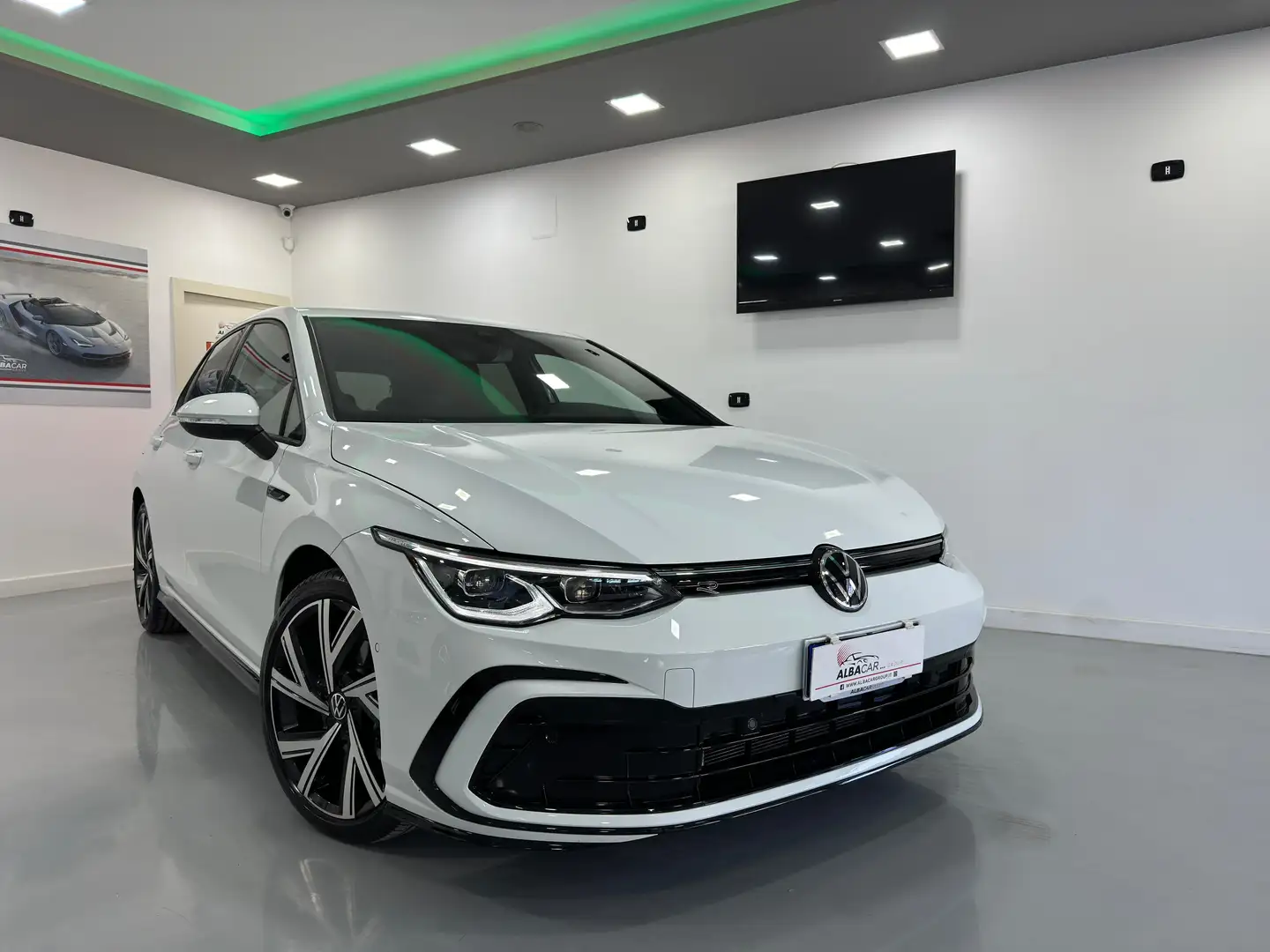 Volkswagen Golf Golf 2.0 tdi R-Line 150cv dsg Bianco - 1
