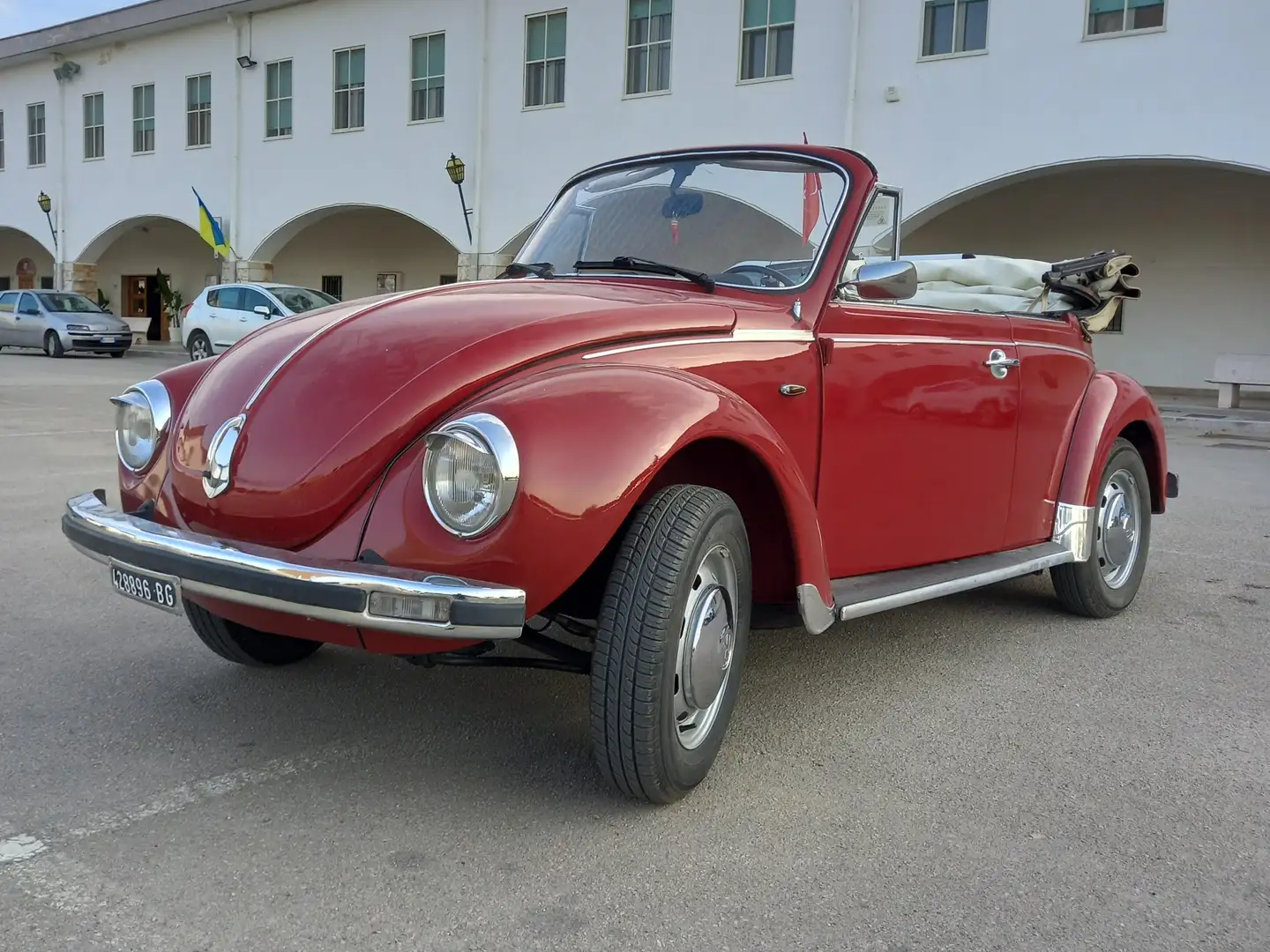 Volkswagen Maggiolino Maggiolone karmann Rosso - 2