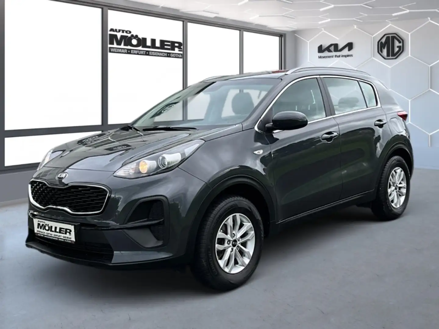 Kia Sportage 1.6 FINAL EDITION Navi Soundsystem LED DAB Klimaau Gris - 2