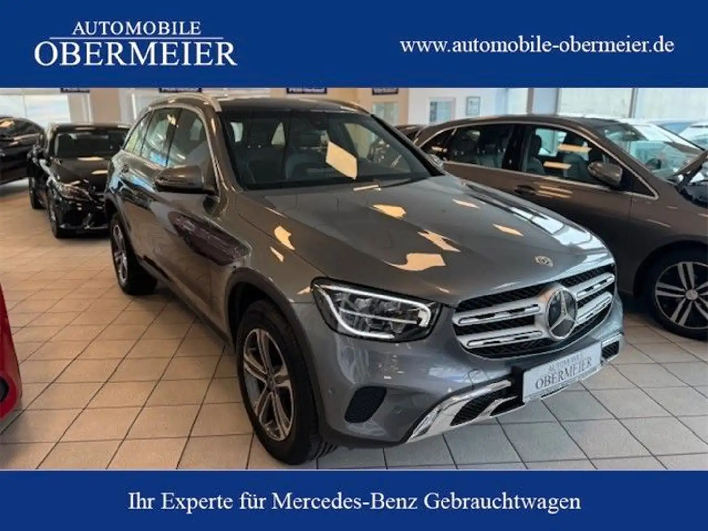 Mercedes-Benz GLC 220 d AMG 4M 9G-Tr. LED SHZ MBux Pano CarPlay Gris - 1